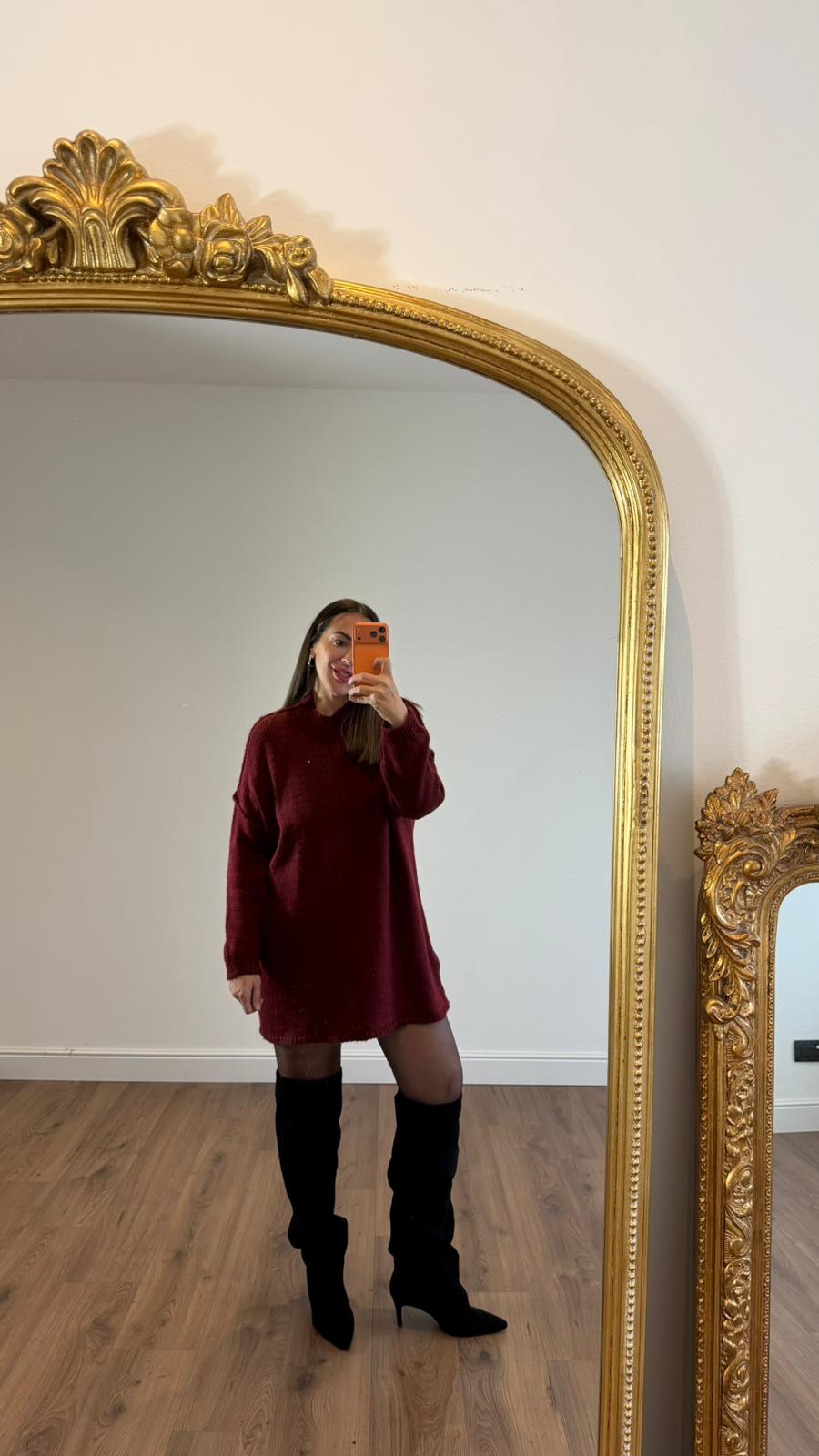 MAXI MAGLIONE/ ABITO 1583 NEW