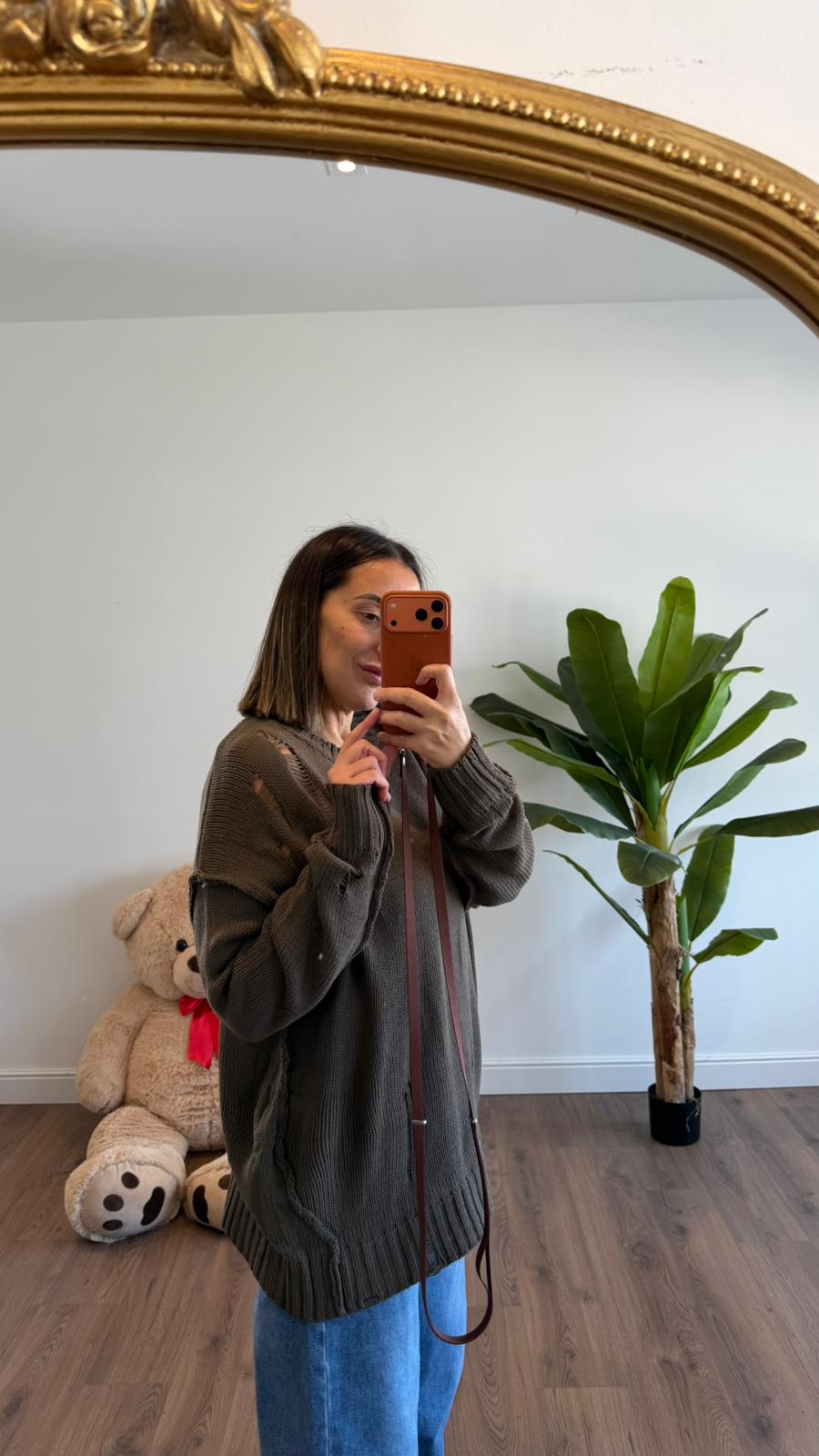 MAGLIONE CUT OUT PL12310 NEW