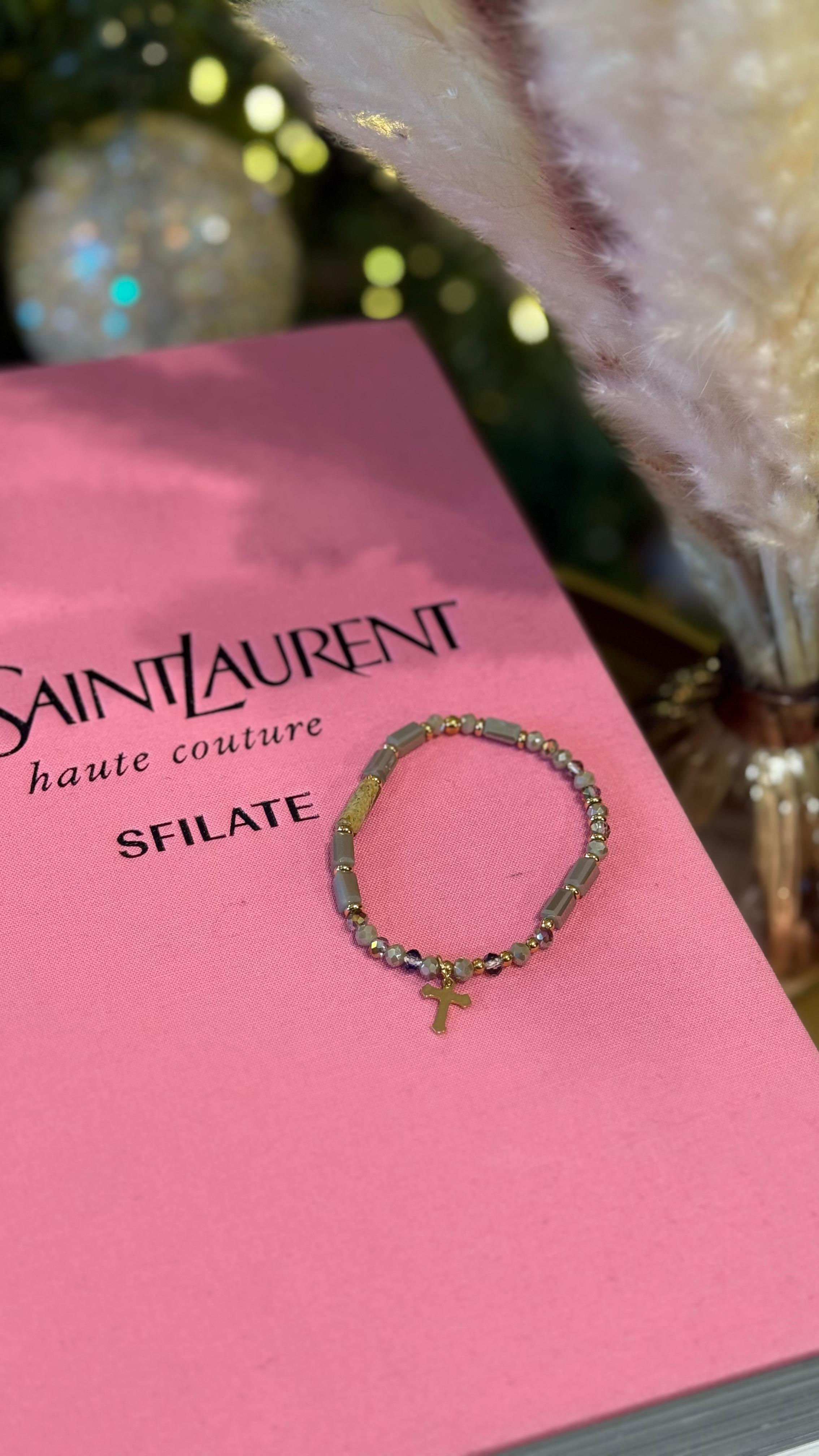 BRACCIALETTO PERLINE BEIGE NEW