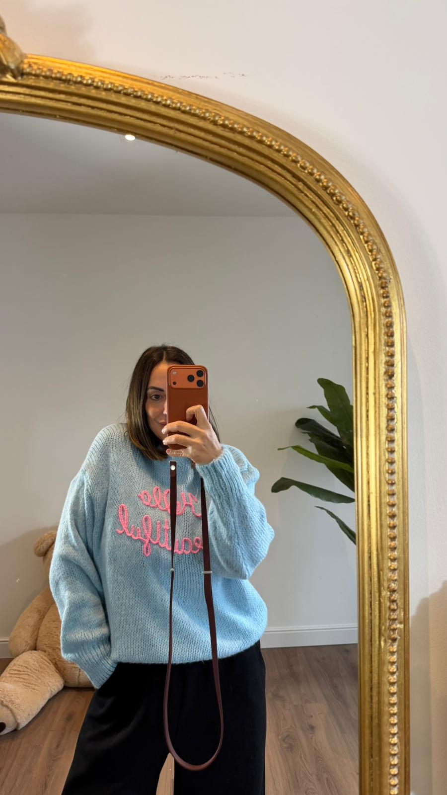 MAGLIONE SCRITTA 23035 NEW