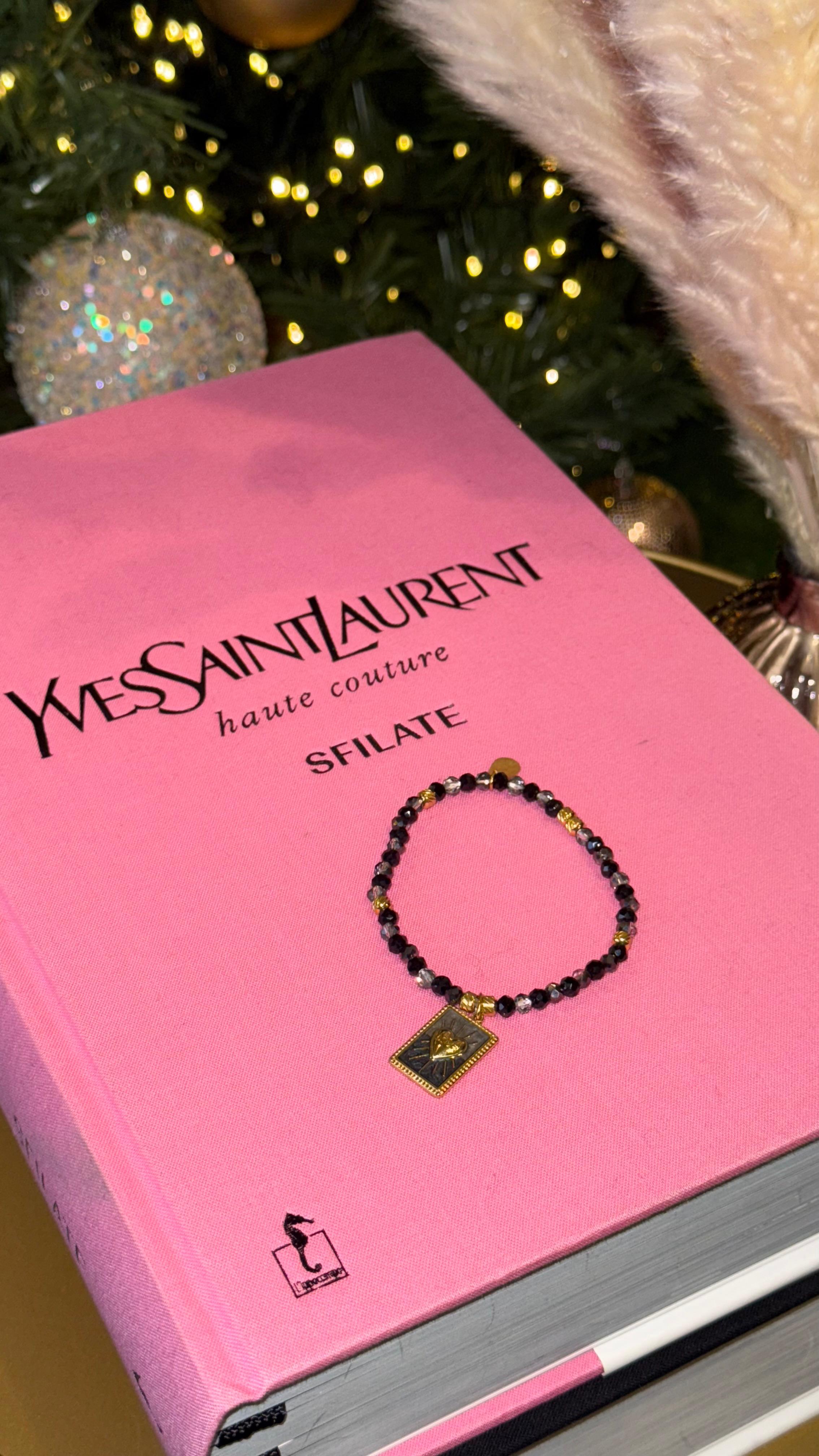 BRACCIALETTO PERLINE NERE NEW