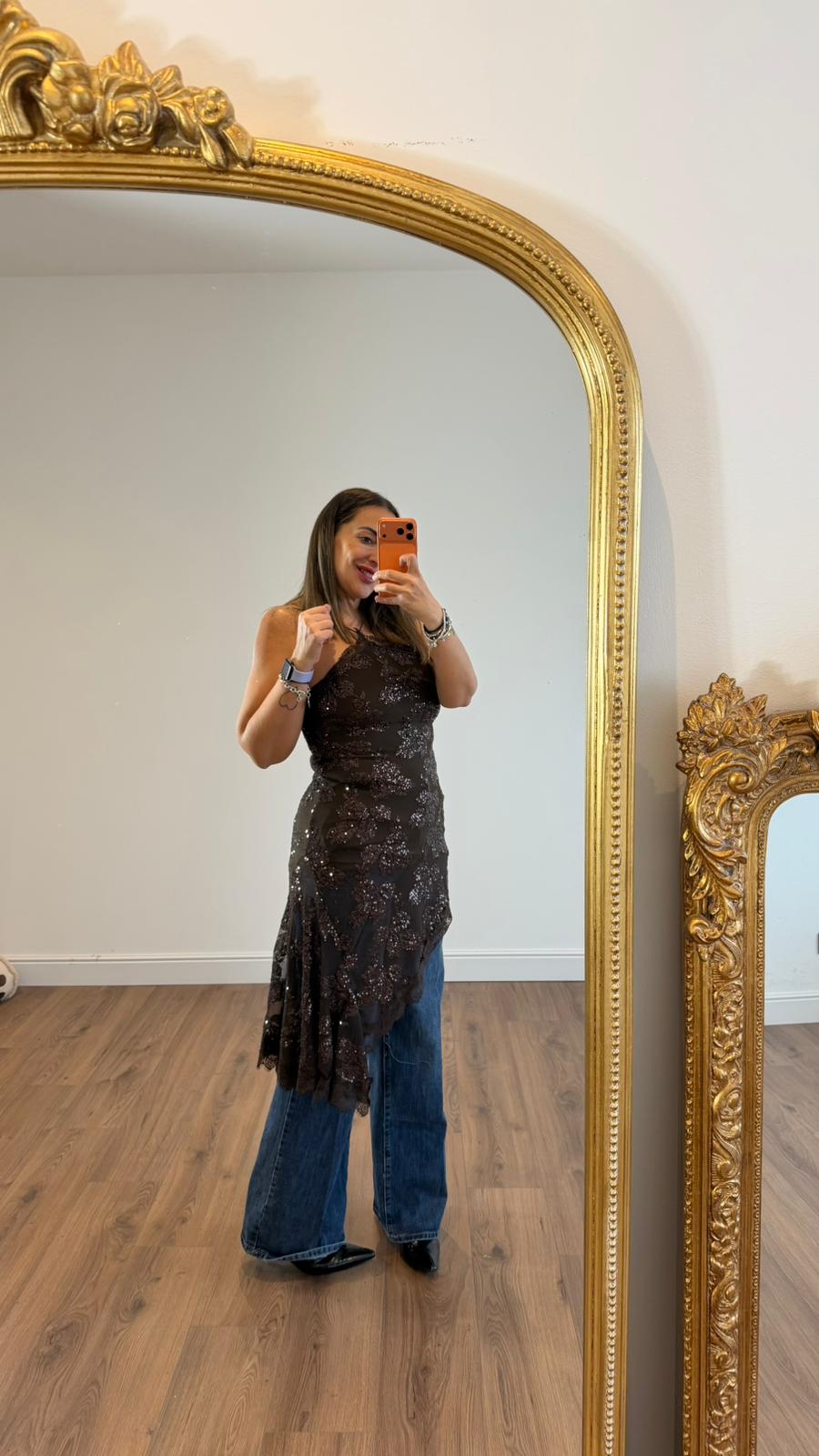 ABITO/TOP PAILLETTES 27623 NEW