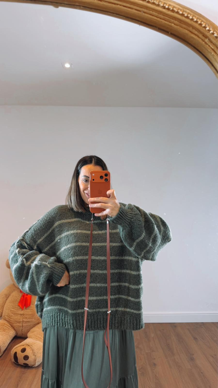 MAXI MAGLIONE POLLY B27008 NEW