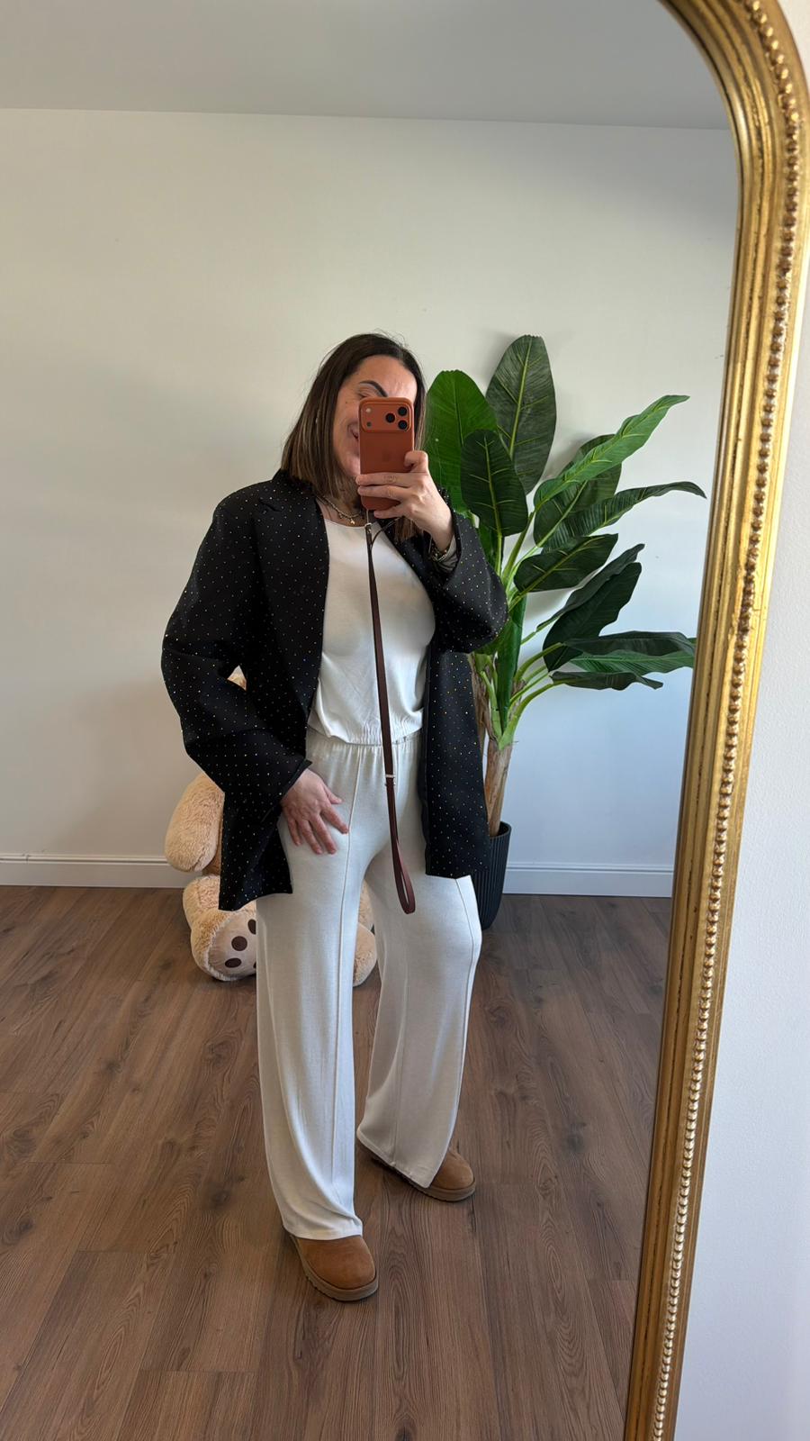 PANTALONE IN MAGLIA J1054 NEW