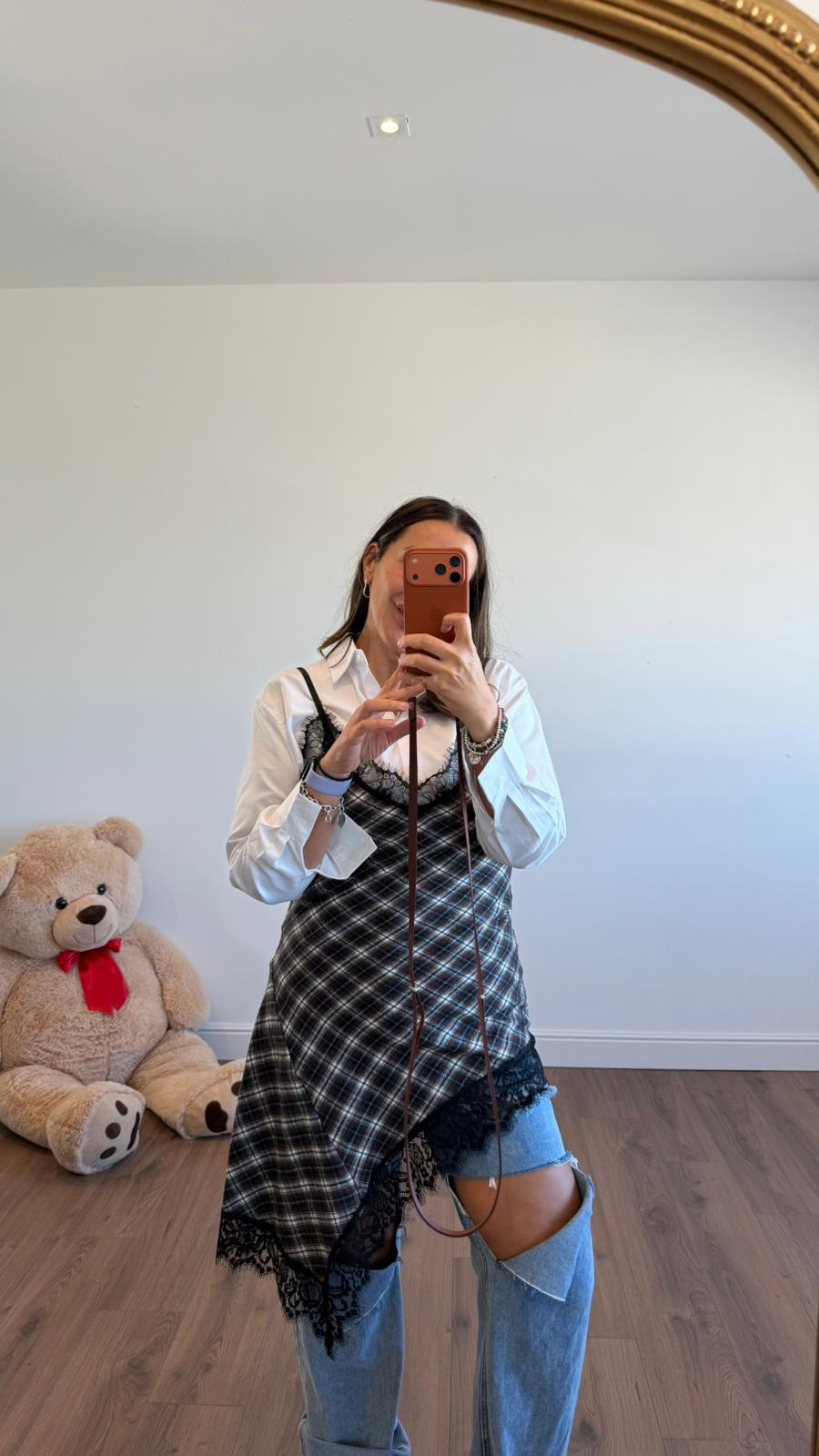 ABITO/TOP LUNGO SCOZZESE 1848 NEW