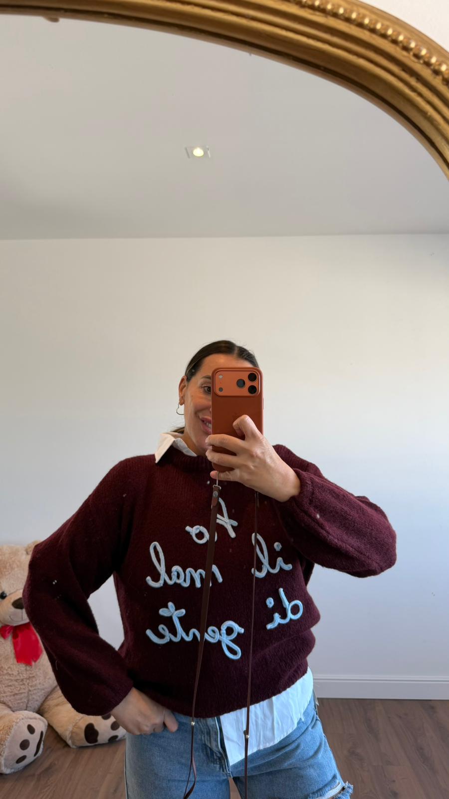 MAGLIONE "HO MAL DI GENTE" COLOR 2865 NEW