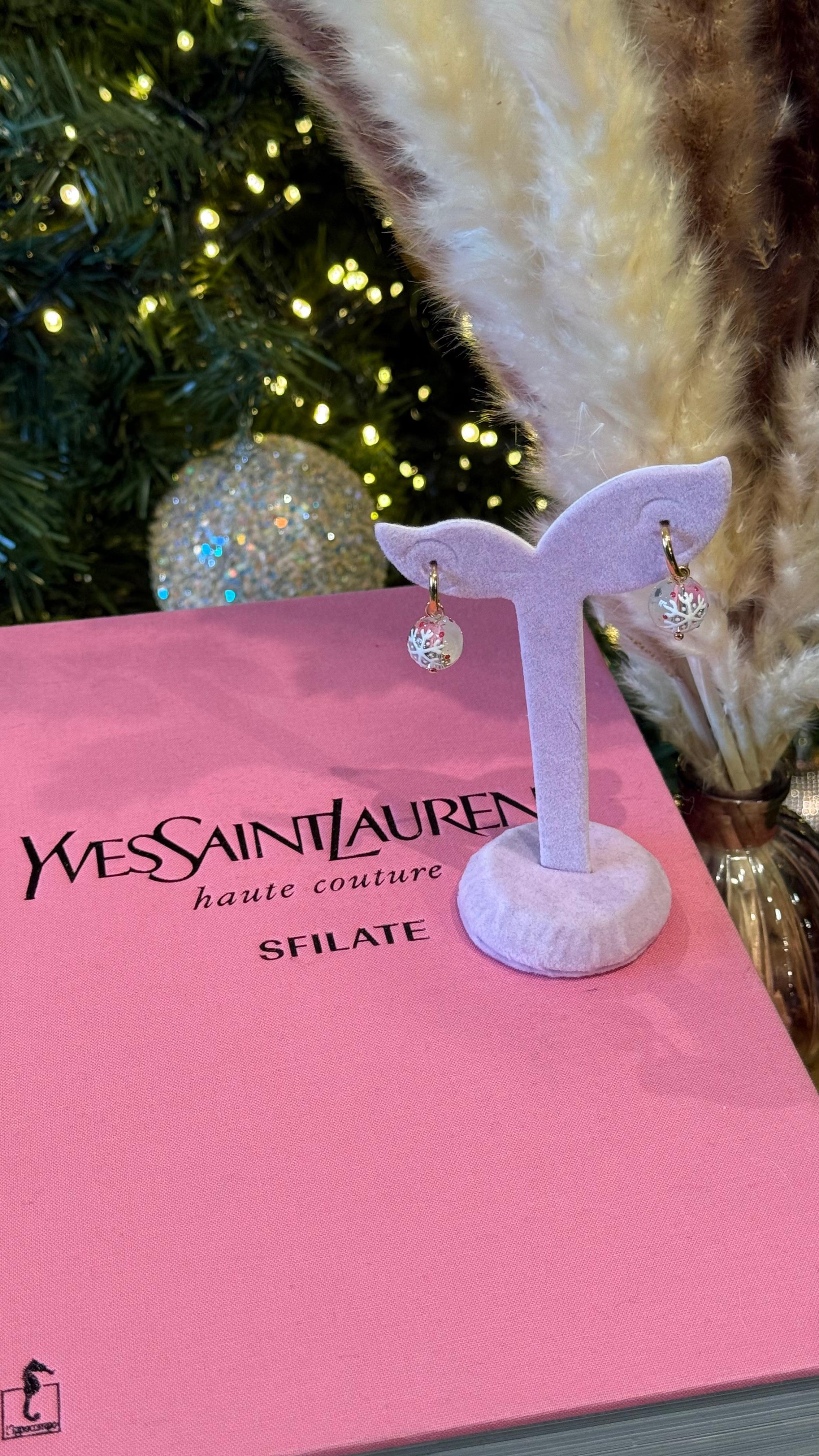 ORECCHINI FIOCCO DI NEVE NEW