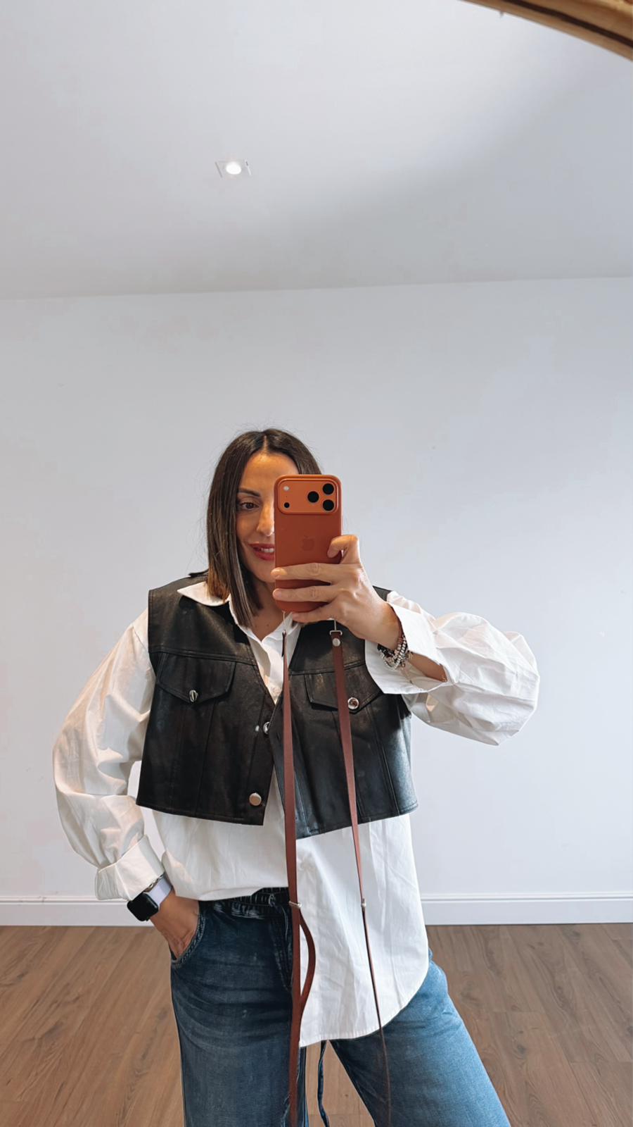 CAMICIA CON GILET 15657 NEW