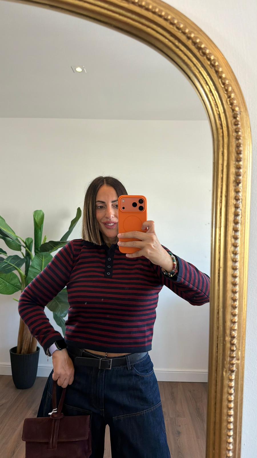 POLO A RIGHE SUSY MIX M201 NEW