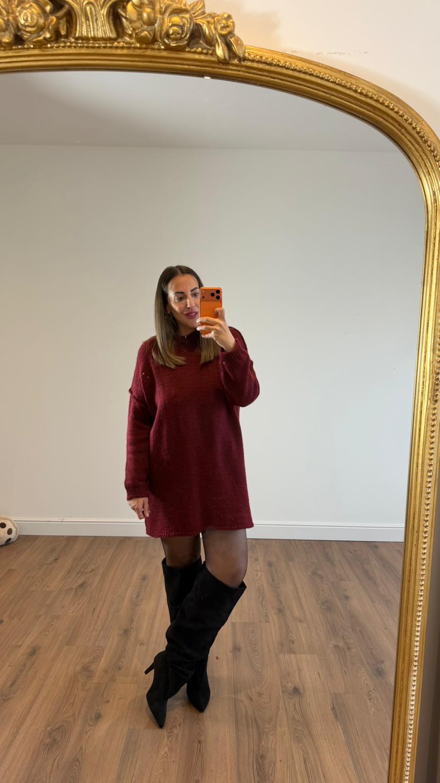 MAXI MAGLIONE/ ABITO 1583 NEW