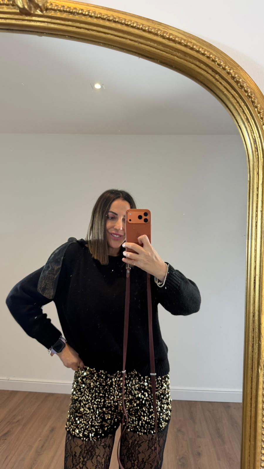 MAGLIONE CON FIOCCO 10360 NEW