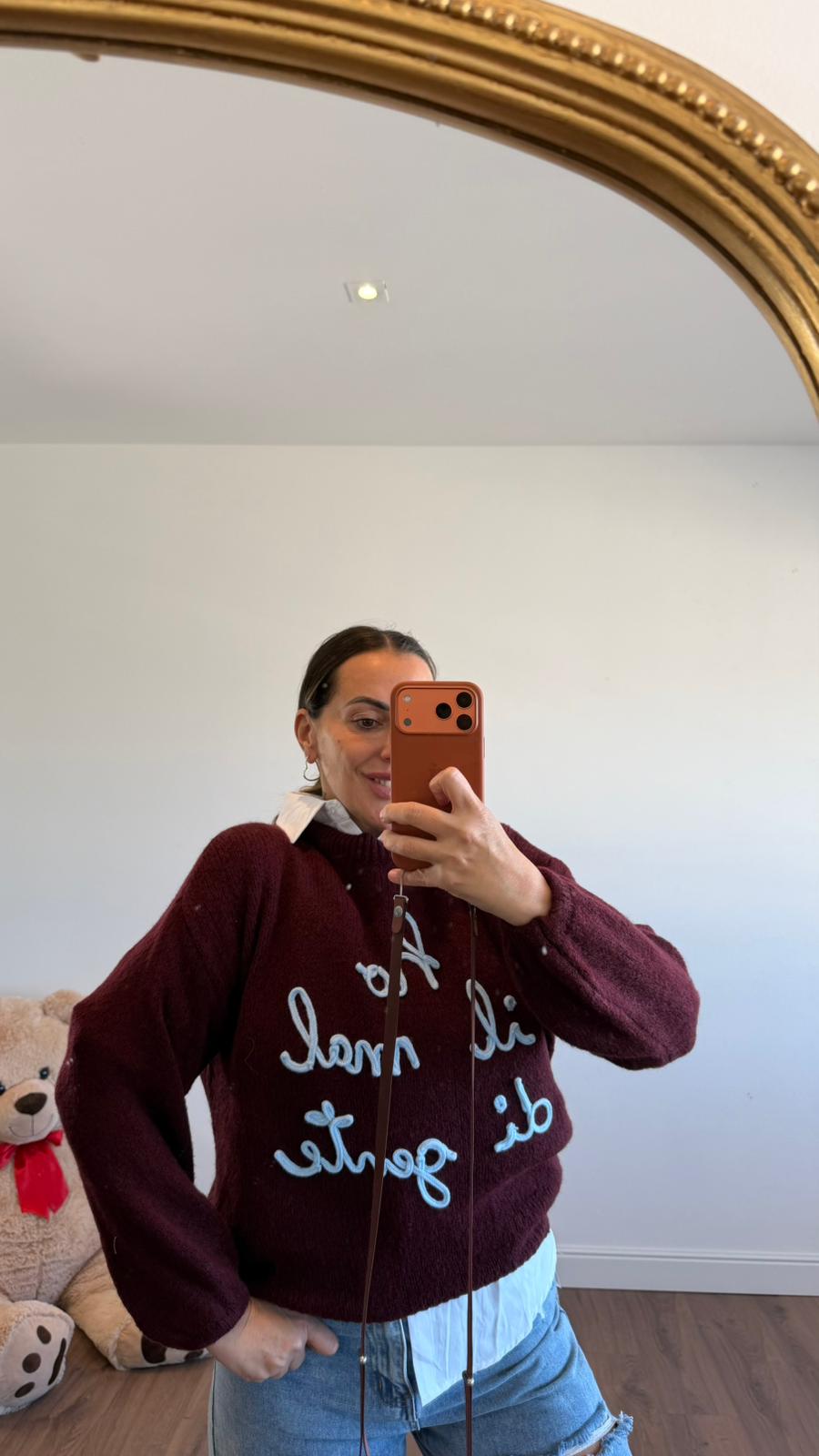 MAGLIONE "HO MAL DI GENTE" COLOR 2865 NEW