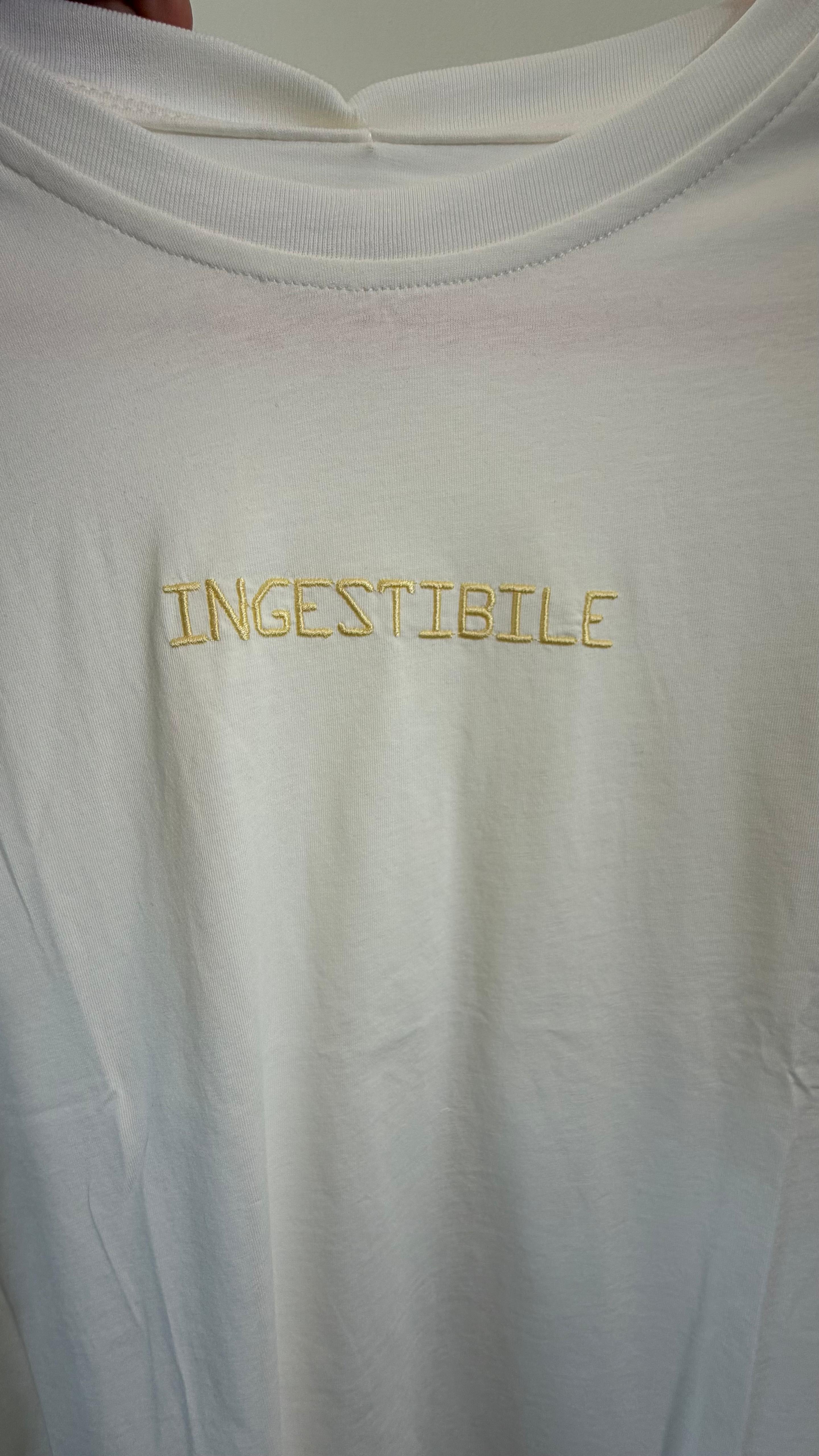 T-SHIRT "INGESTIBILE" 2529 NEW