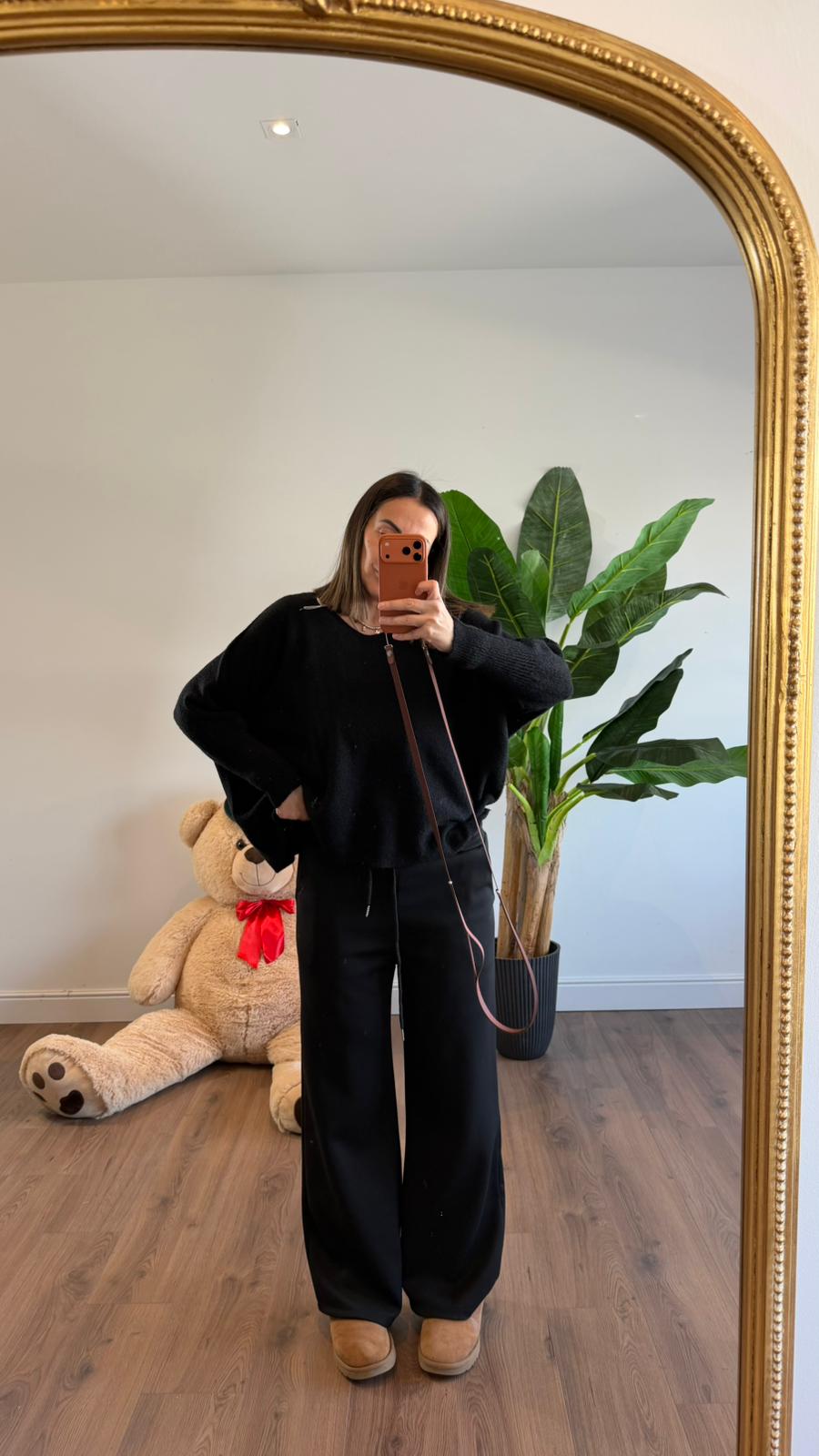 PANTALONE TUTA A PALAZZO 5855 NEW