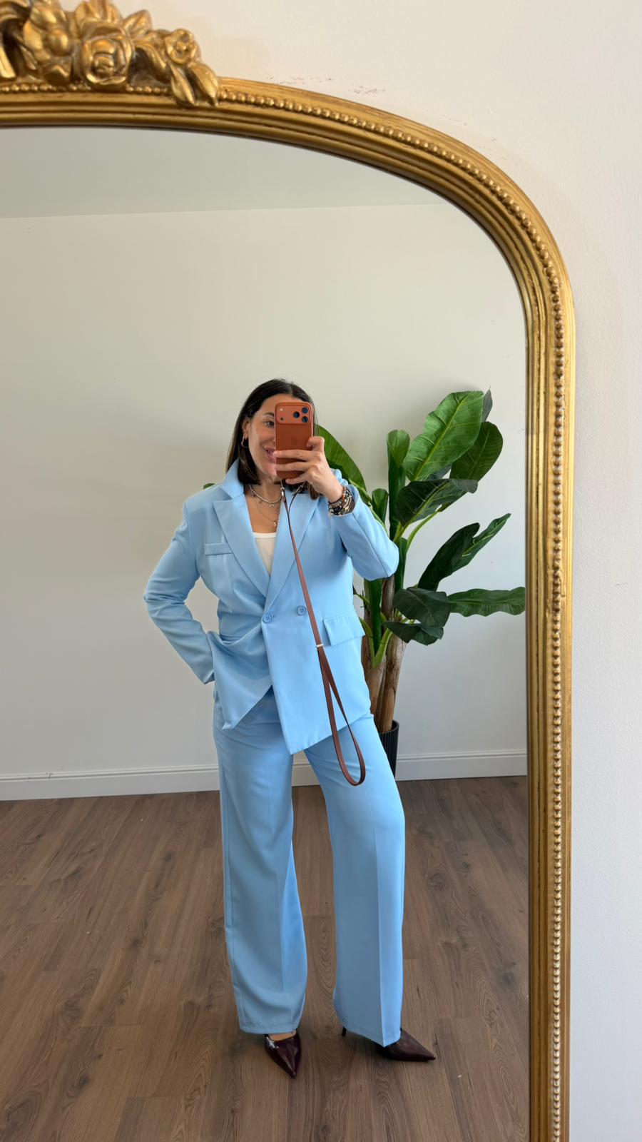 PANTALONE A PALAZZO 3715 NEW