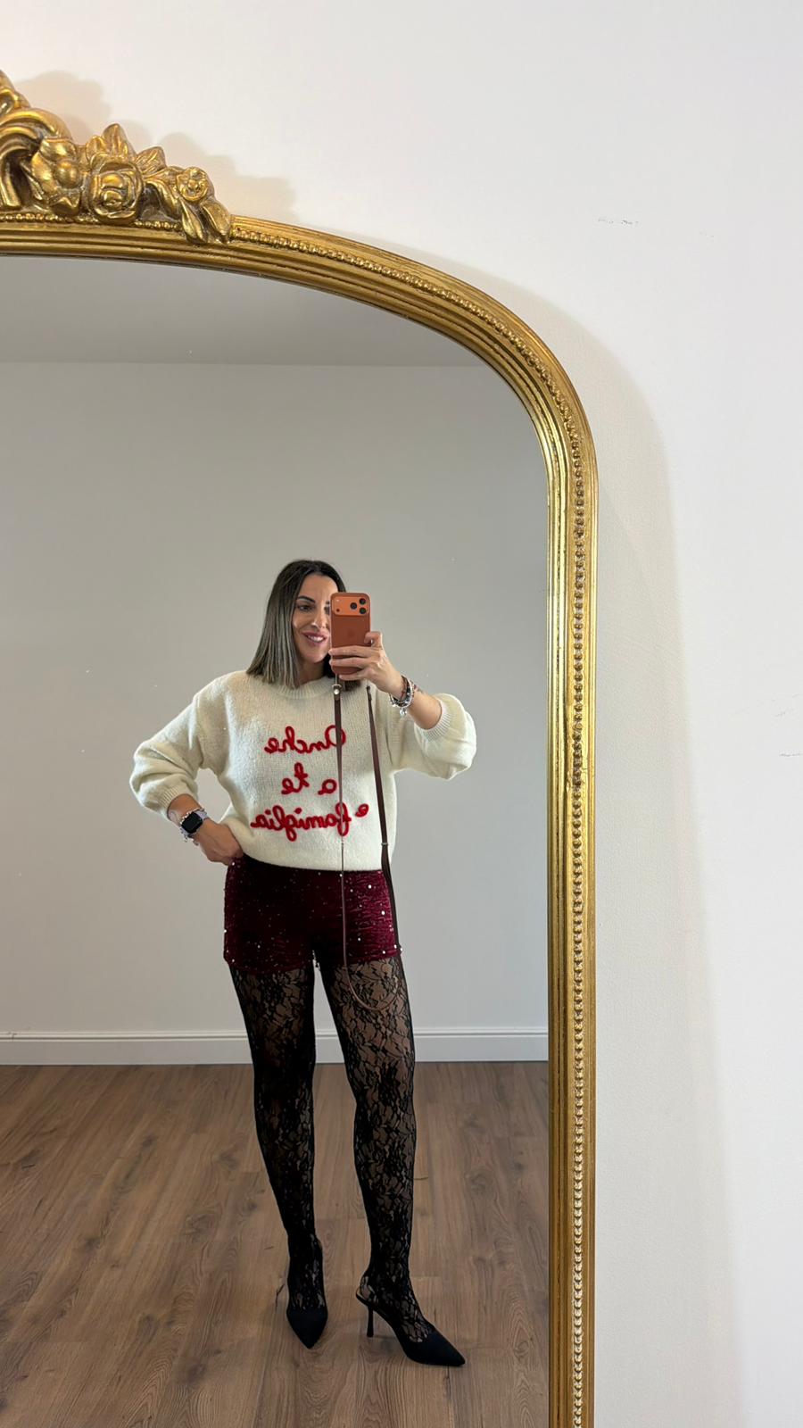 PANTALONCINO PAILLETTES 2777 NEW