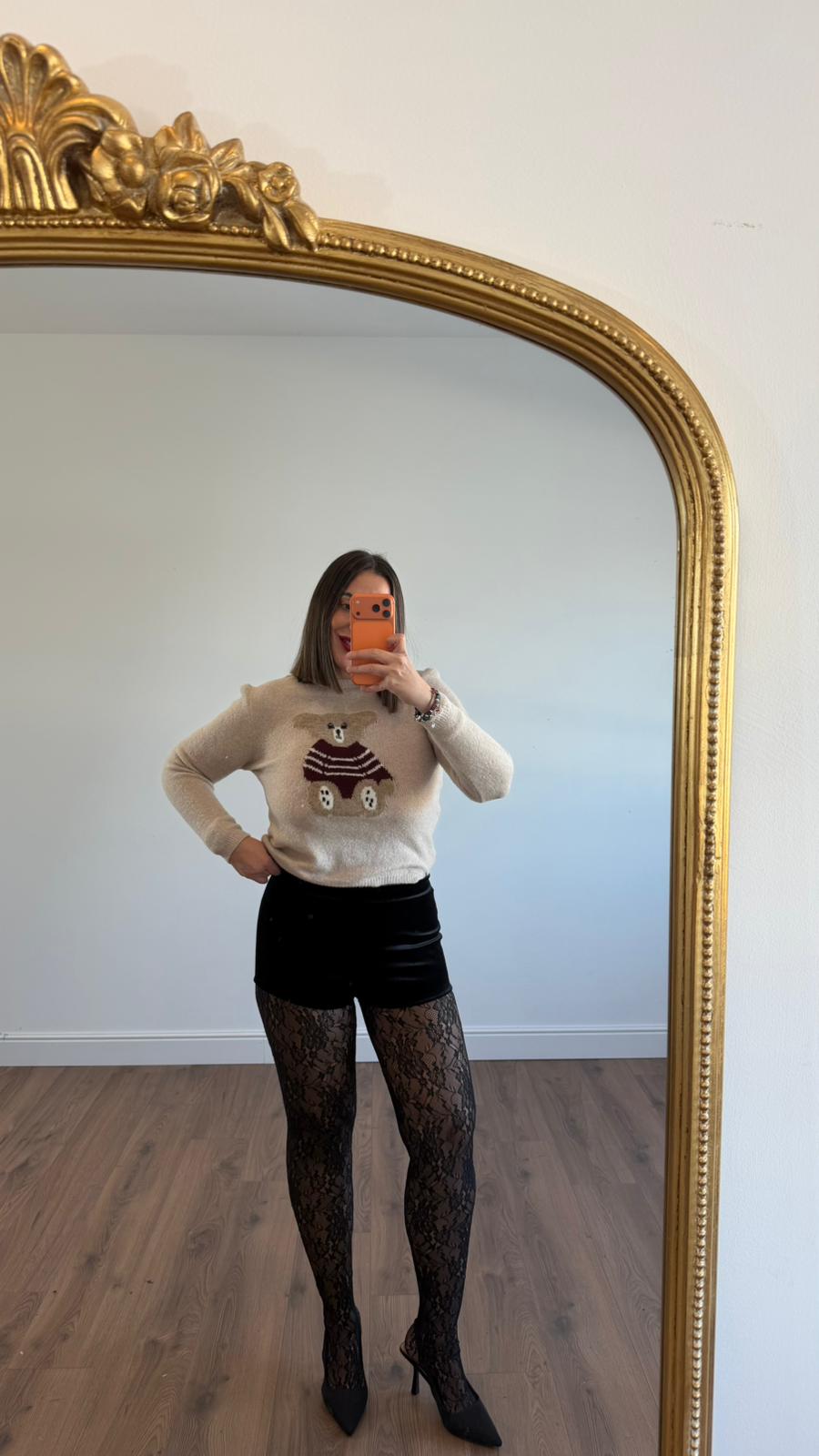 PANTALONCINO IN VELLUTO 45128 NEW