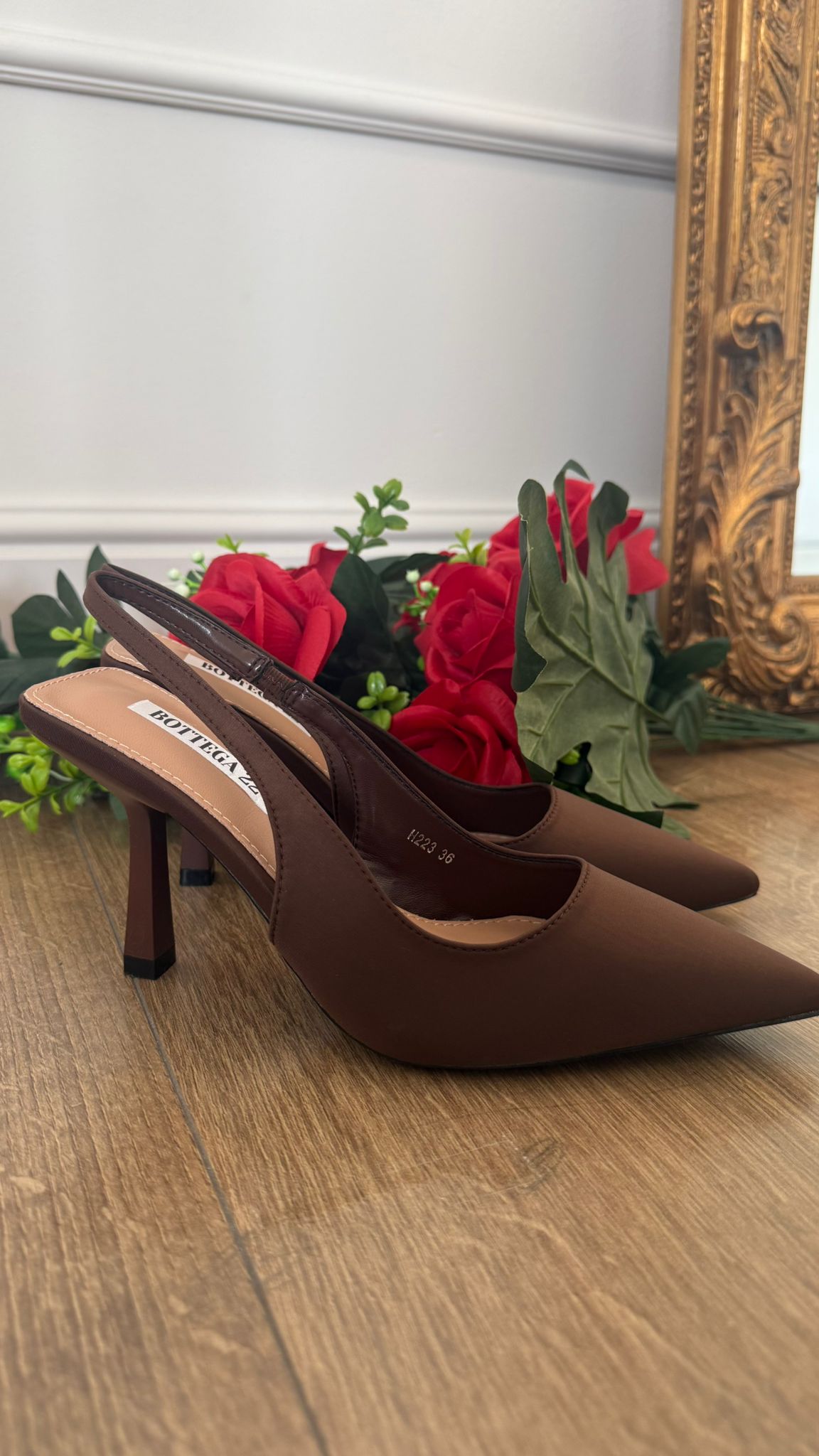 SLINGBACK MARRONE H223 NEW