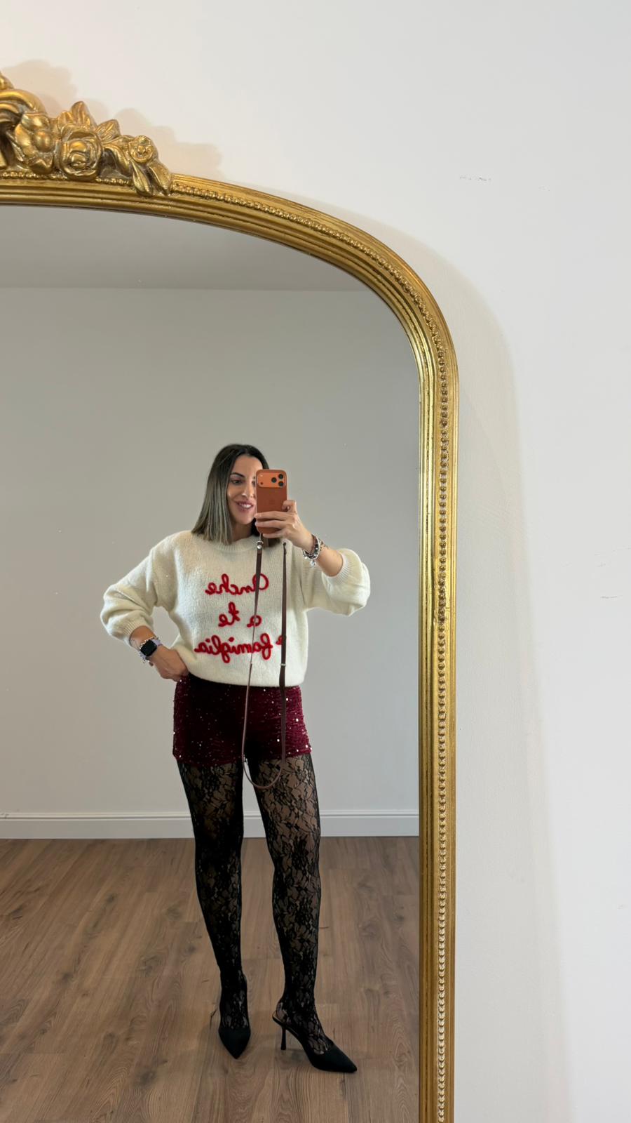 PANTALONCINO PAILLETTES 2777 NEW