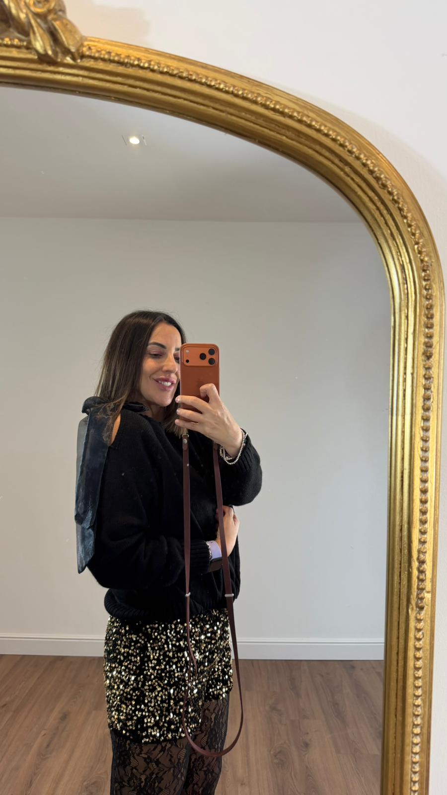 MAGLIONE CON FIOCCO 10360 NEW