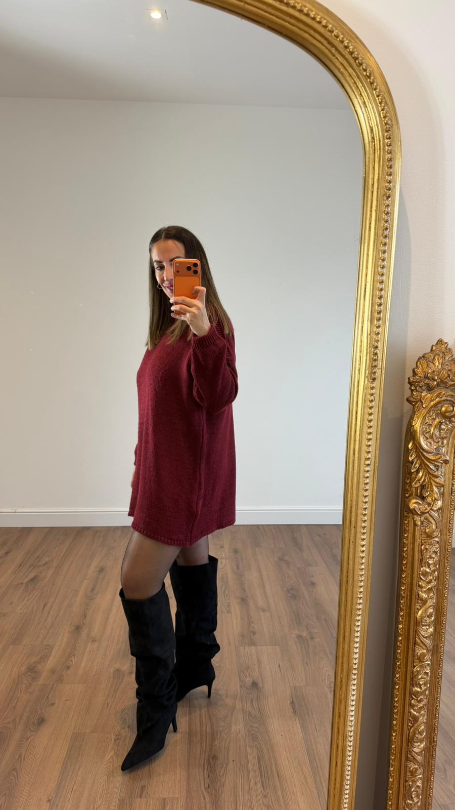 MAXI MAGLIONE/ ABITO 1583 NEW