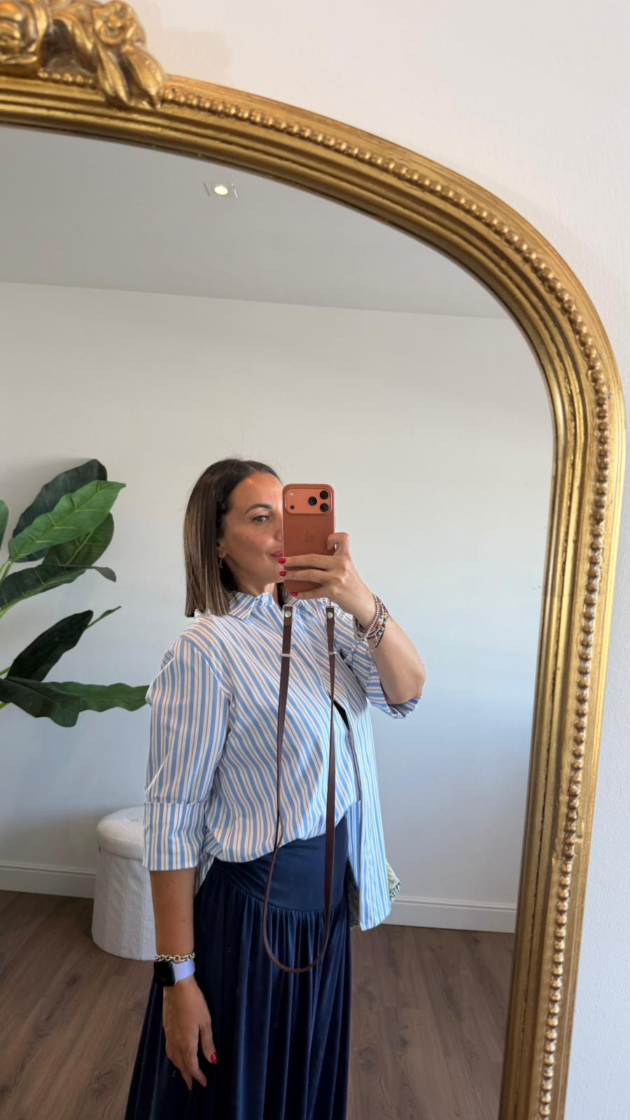 CAMICIA BIANCA/AZZURRA 50320 NEW