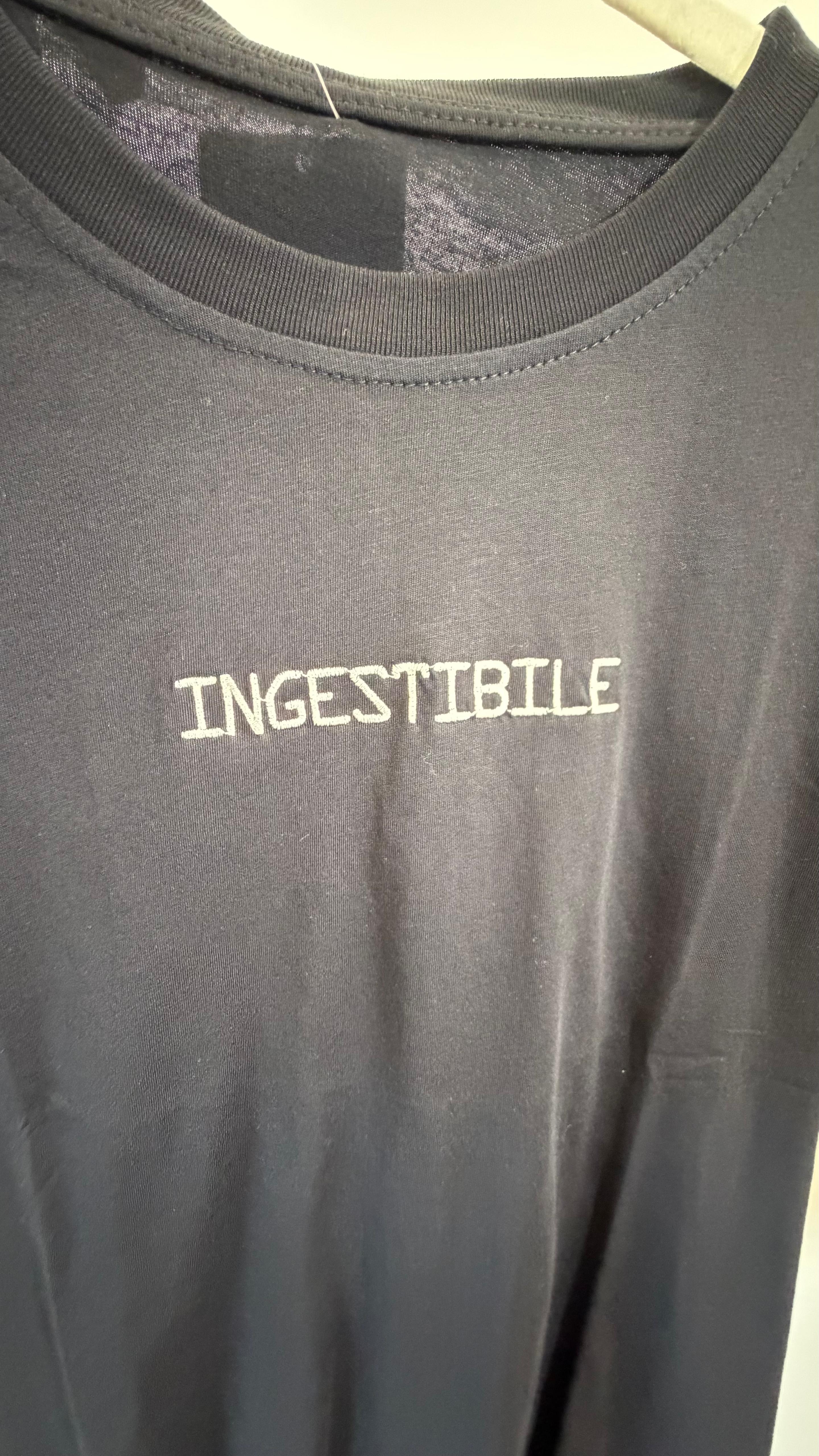 T-SHIRT "INGESTIBILE" 2529 NEW