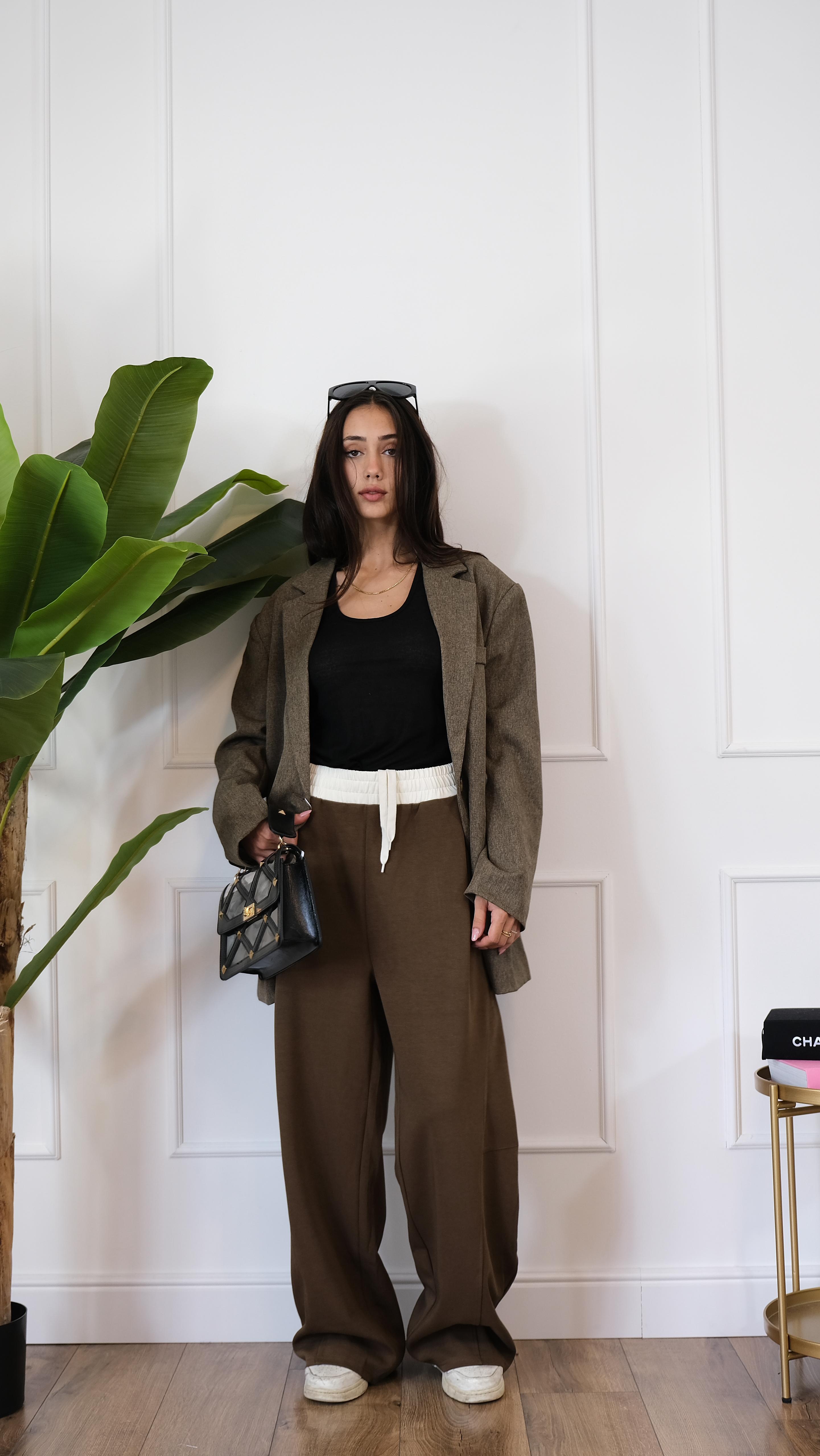 PANTALONE BANDA BIANCA 15719 NEW