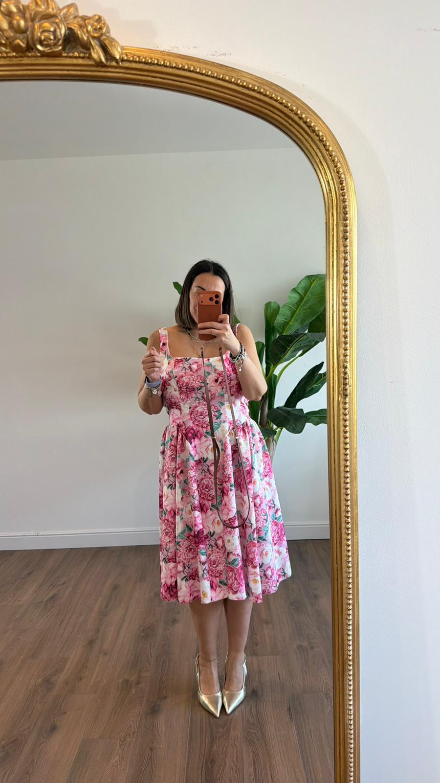 ABITO A FIORI BLANCA 1402 NEW