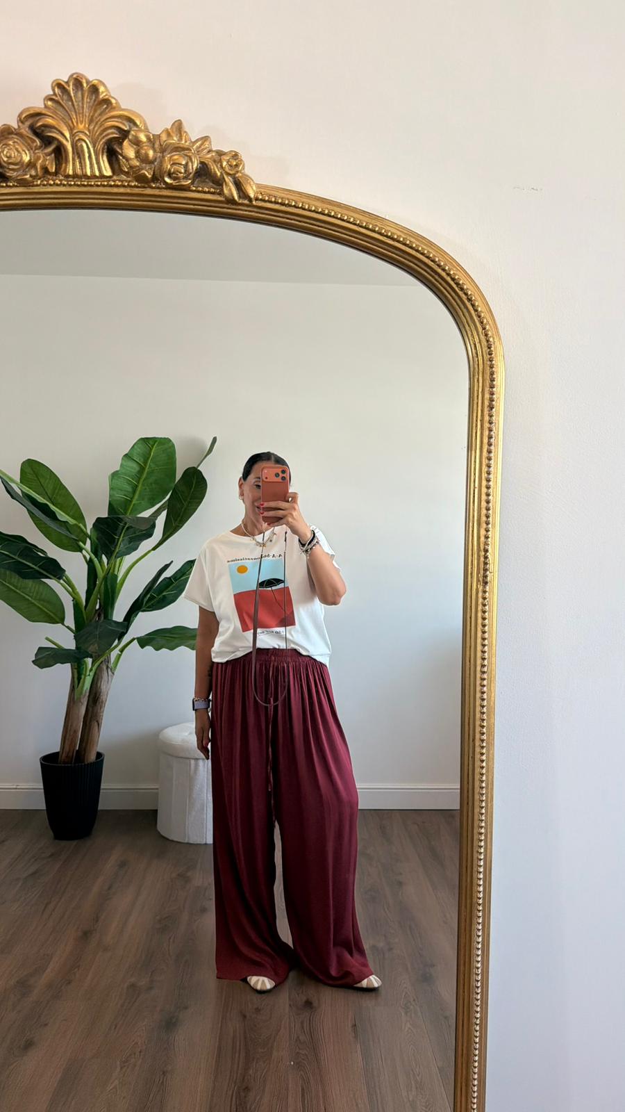 PANTALONE PALAZZO FICO SUSY STAR NEW