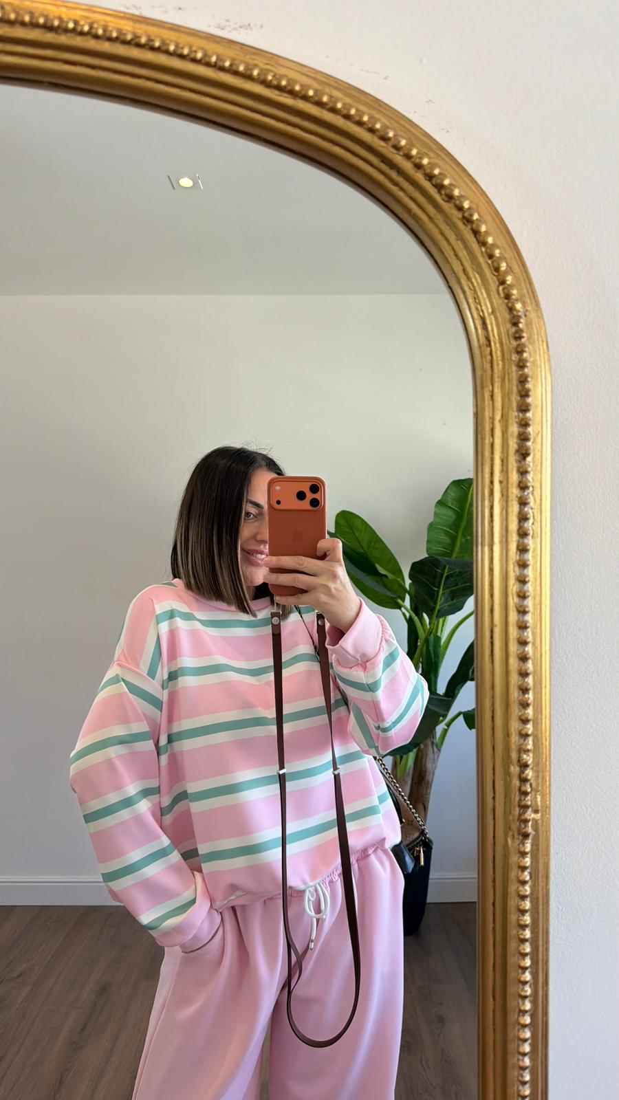 FELPA A RIGHE LUDO 8561 NEW