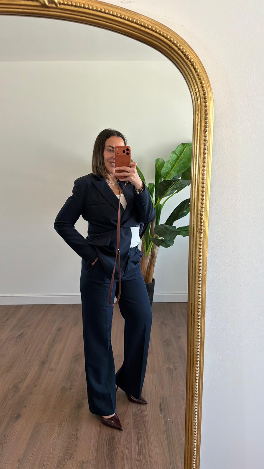 PANTALONE A PALAZZO 3715 NEW