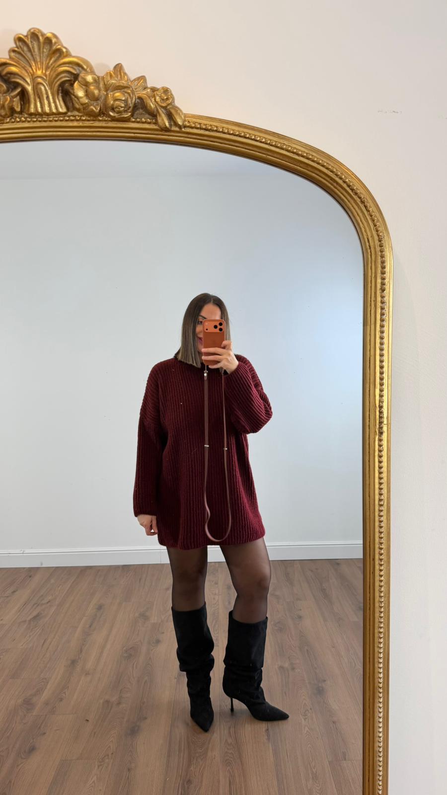 MAXI MAGLIONE CLELIA J25818 NEW