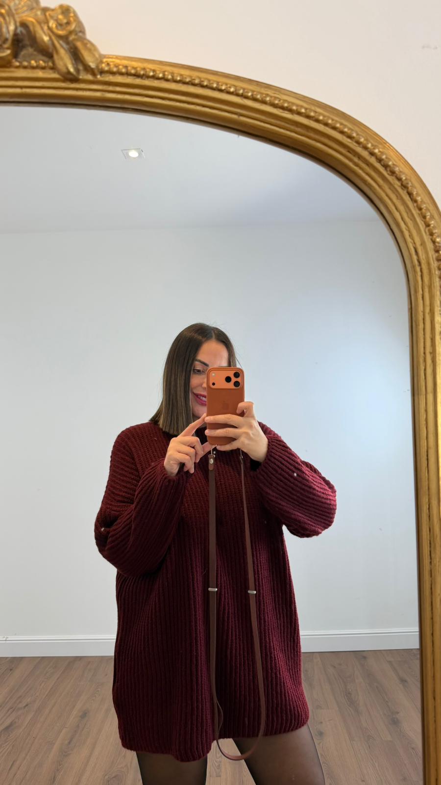 MAXI MAGLIONE CLELIA J25818 NEW