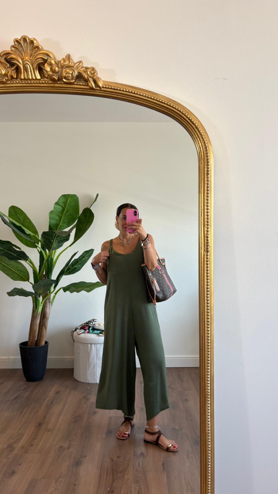 SALOPETTE GREEN 8115 NEW