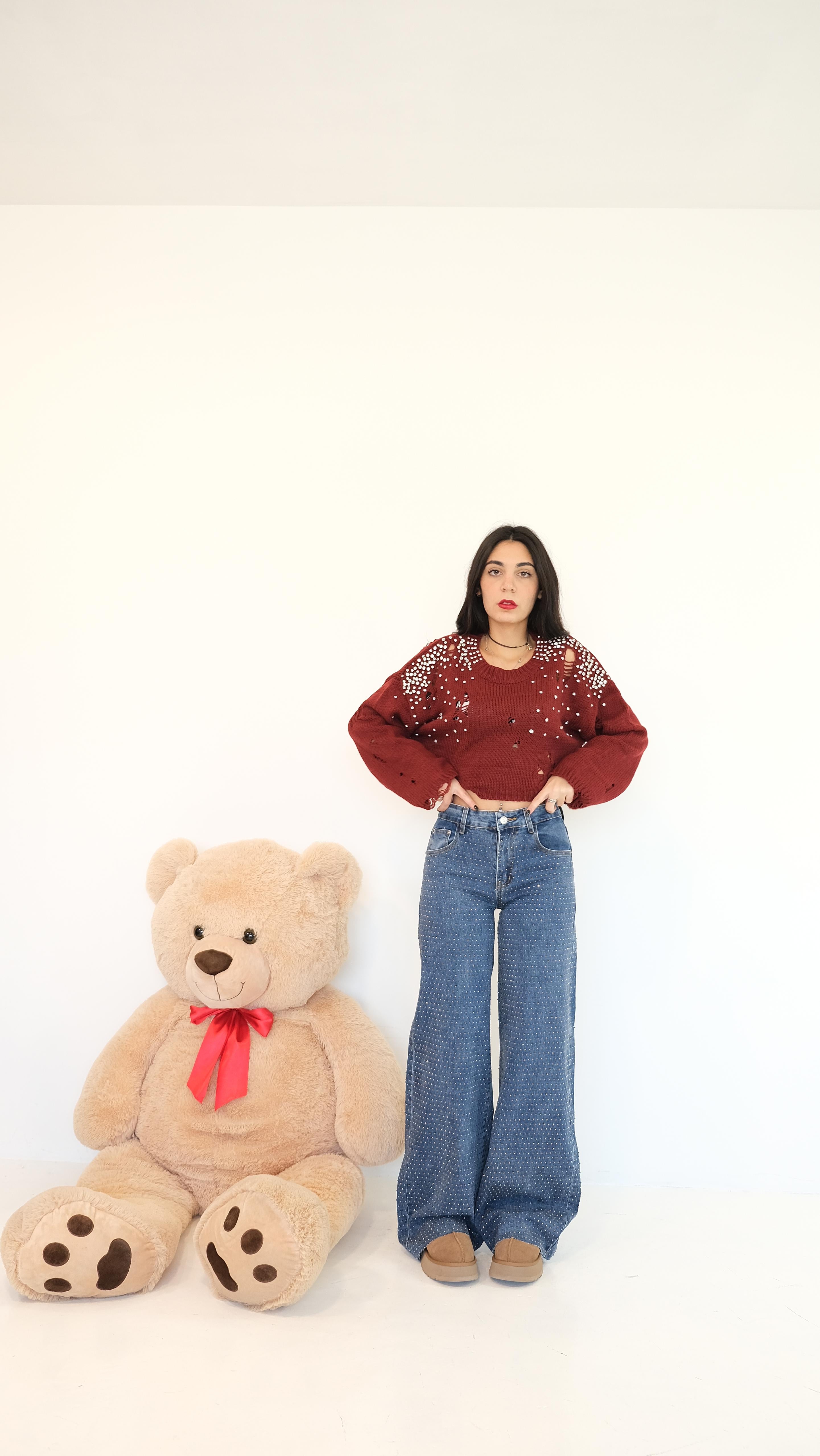 JEANS BRILLANTINATO S21141