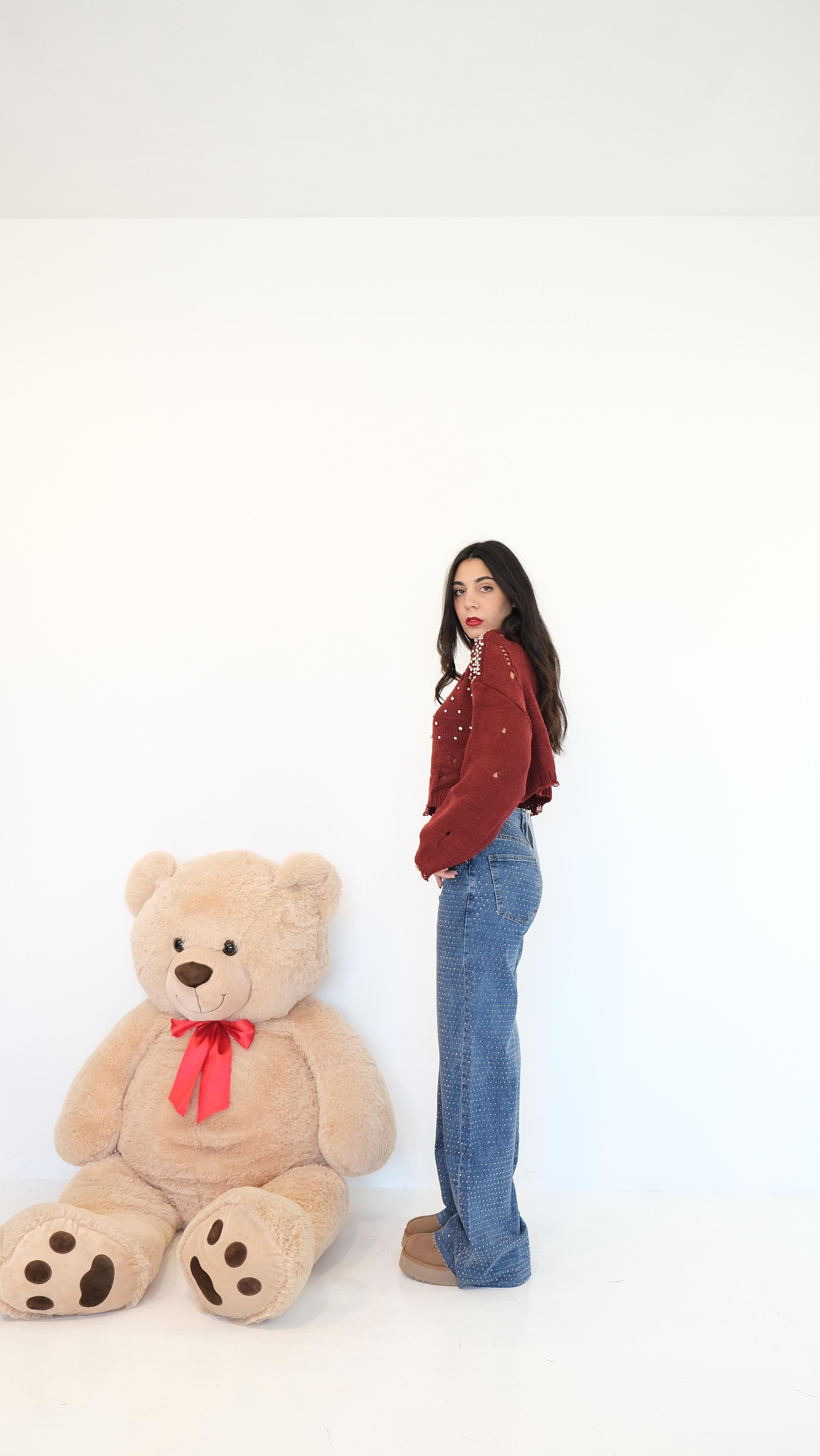 JEANS BRILLANTINATO S21141