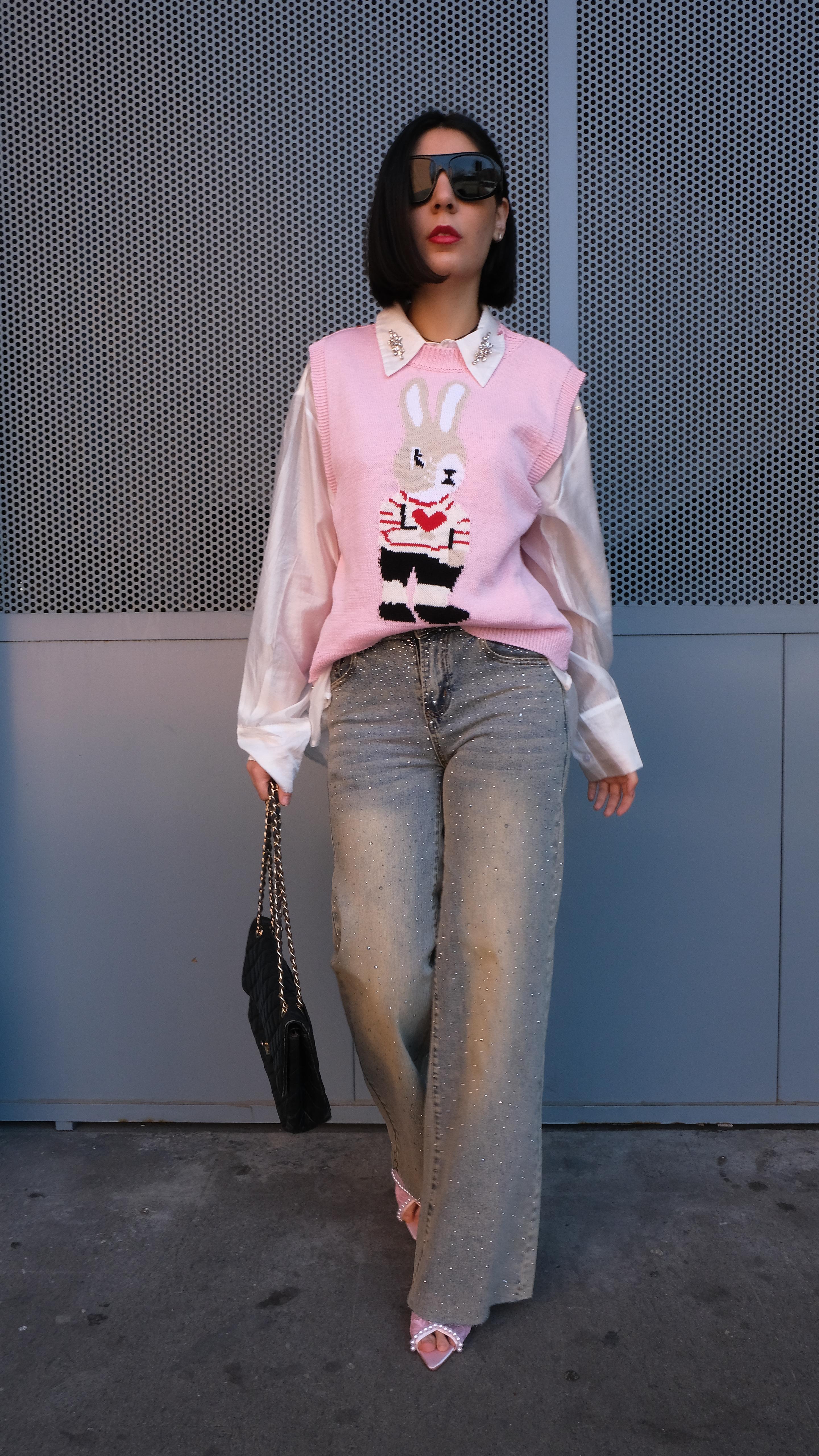 JEANS GLITTER 21106 NEW