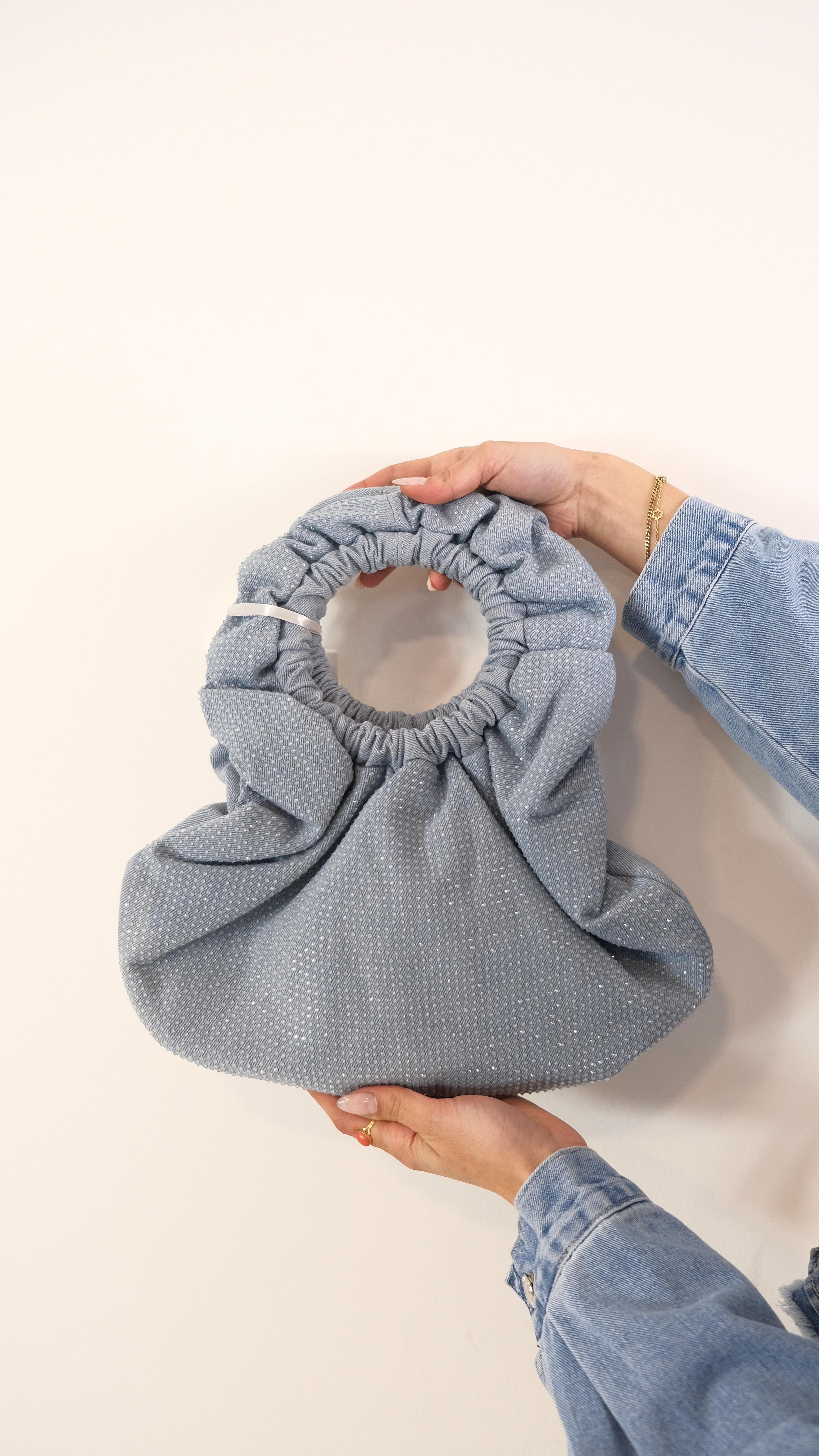 BORSA A MANO GLITTER PF830 NEW