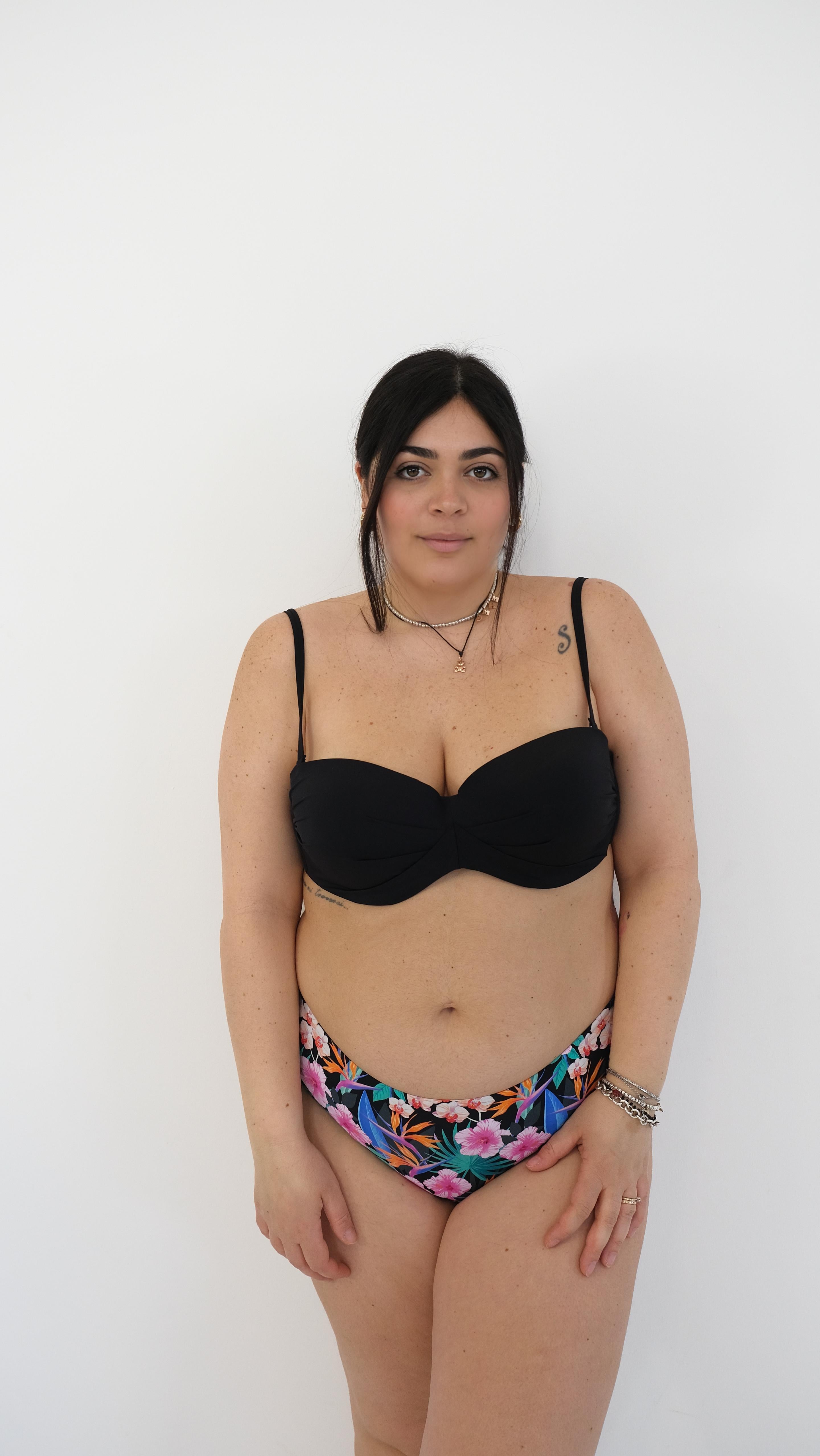 COSTUME DUE PEZZI CURVY B24020 NEW