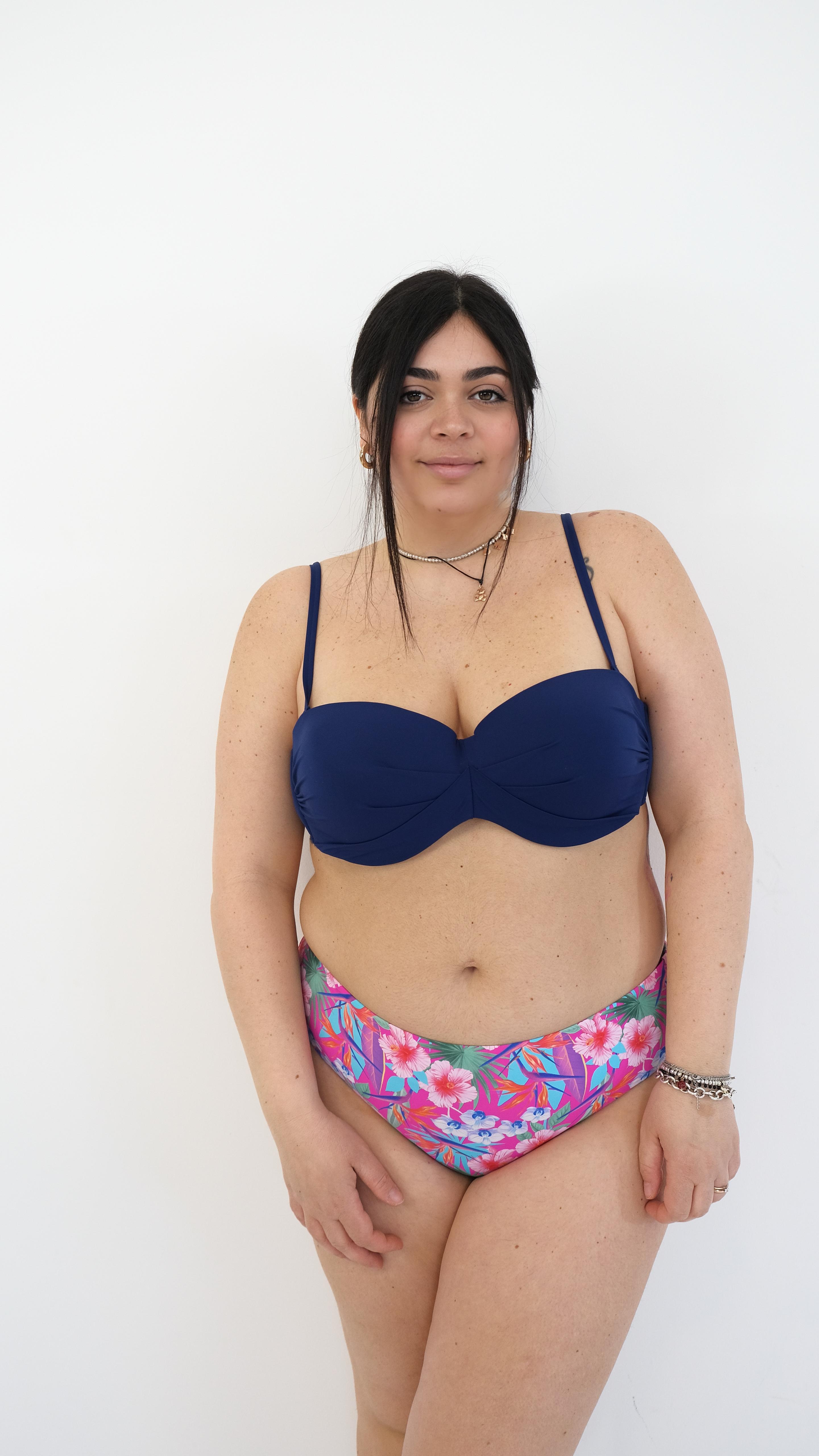 COSTUME DUE PEZZI CURVY B24020 NEW