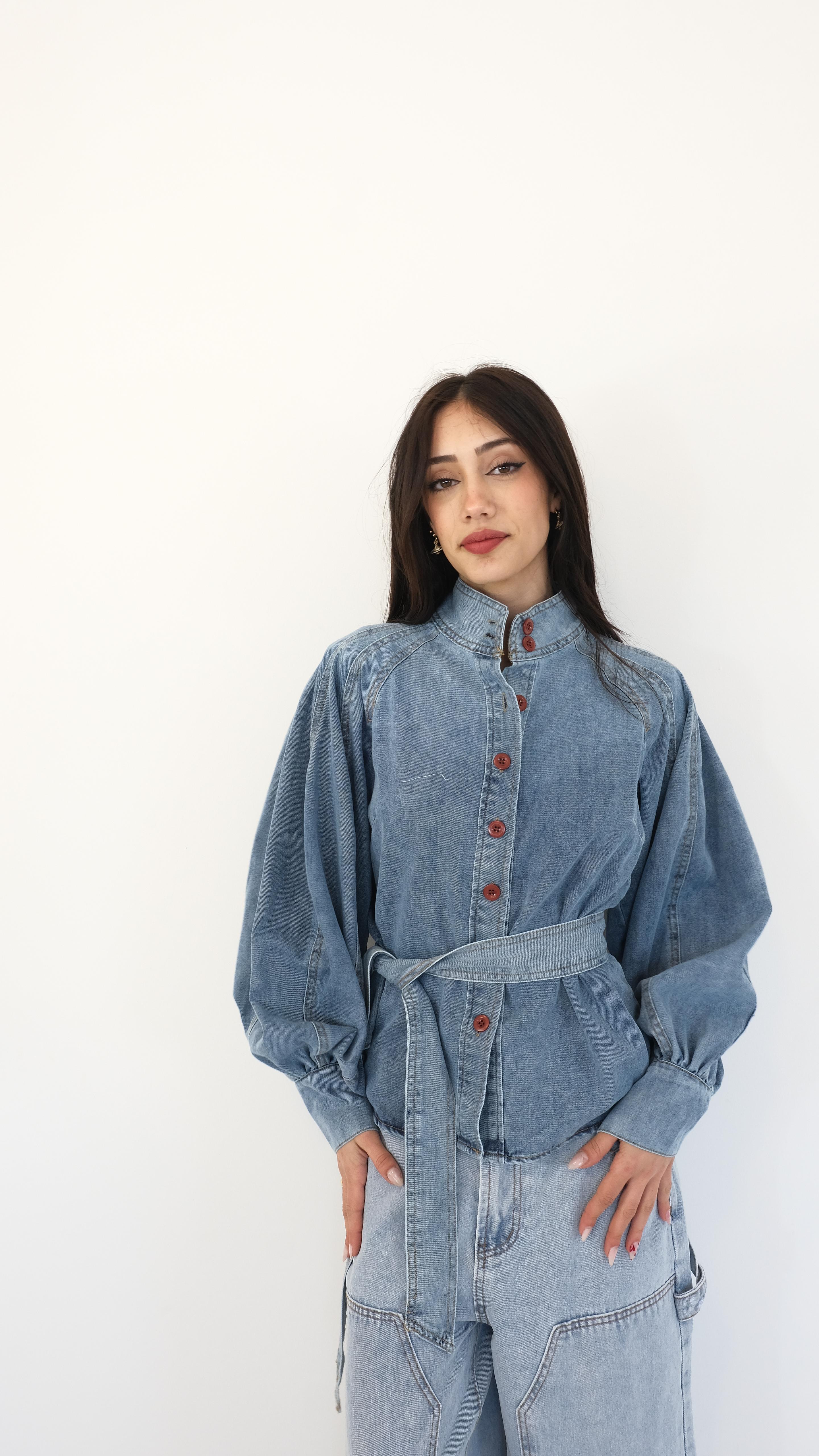 CAMICIA JEANS AUDRY W26556 NEW