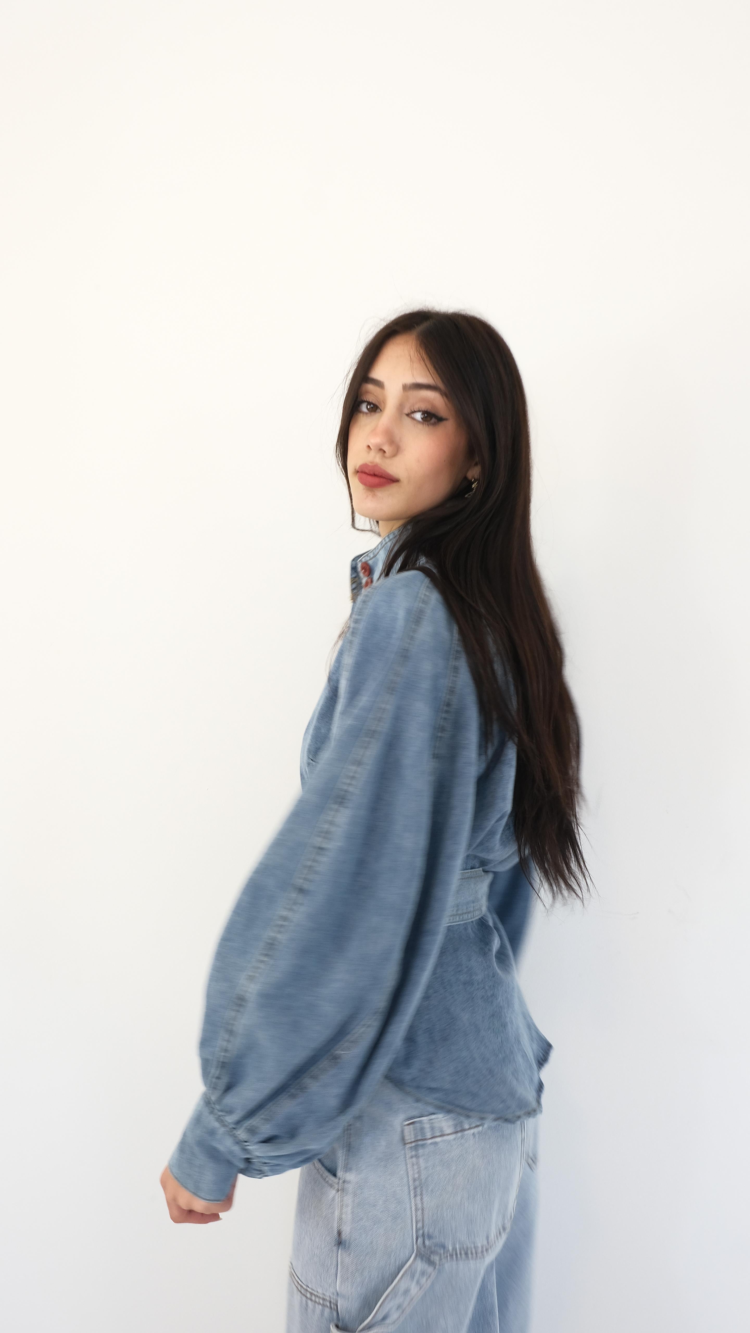 CAMICIA JEANS AUDRY W26556 NEW