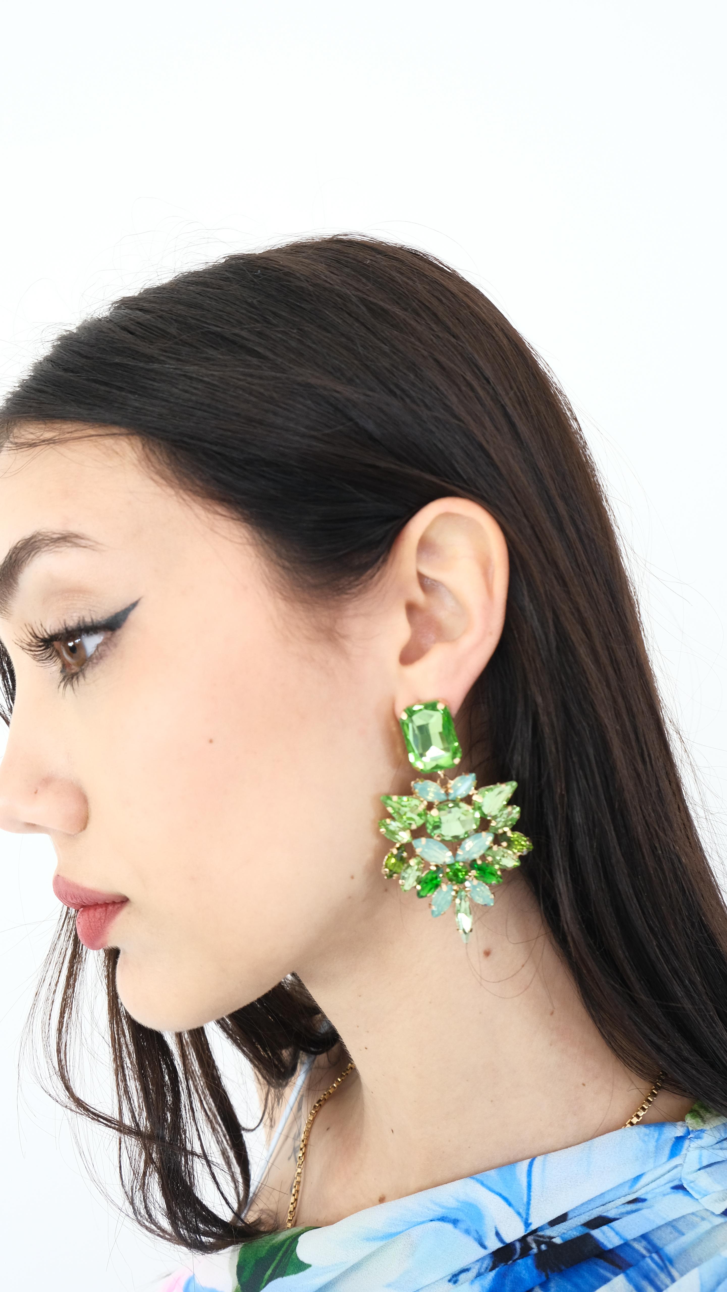 ORECCHINI PENDENTI COLORATI NEW