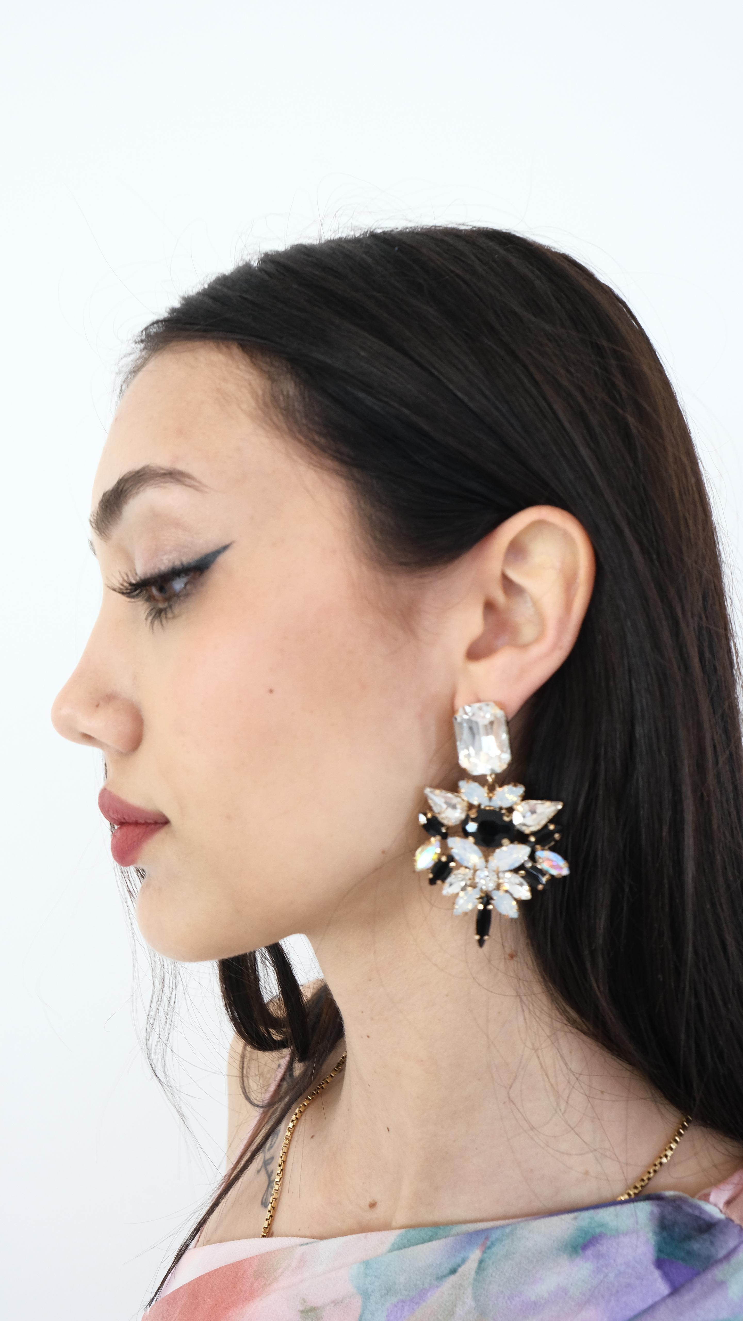 ORECCHINI PENDENTI COLORATI NEW