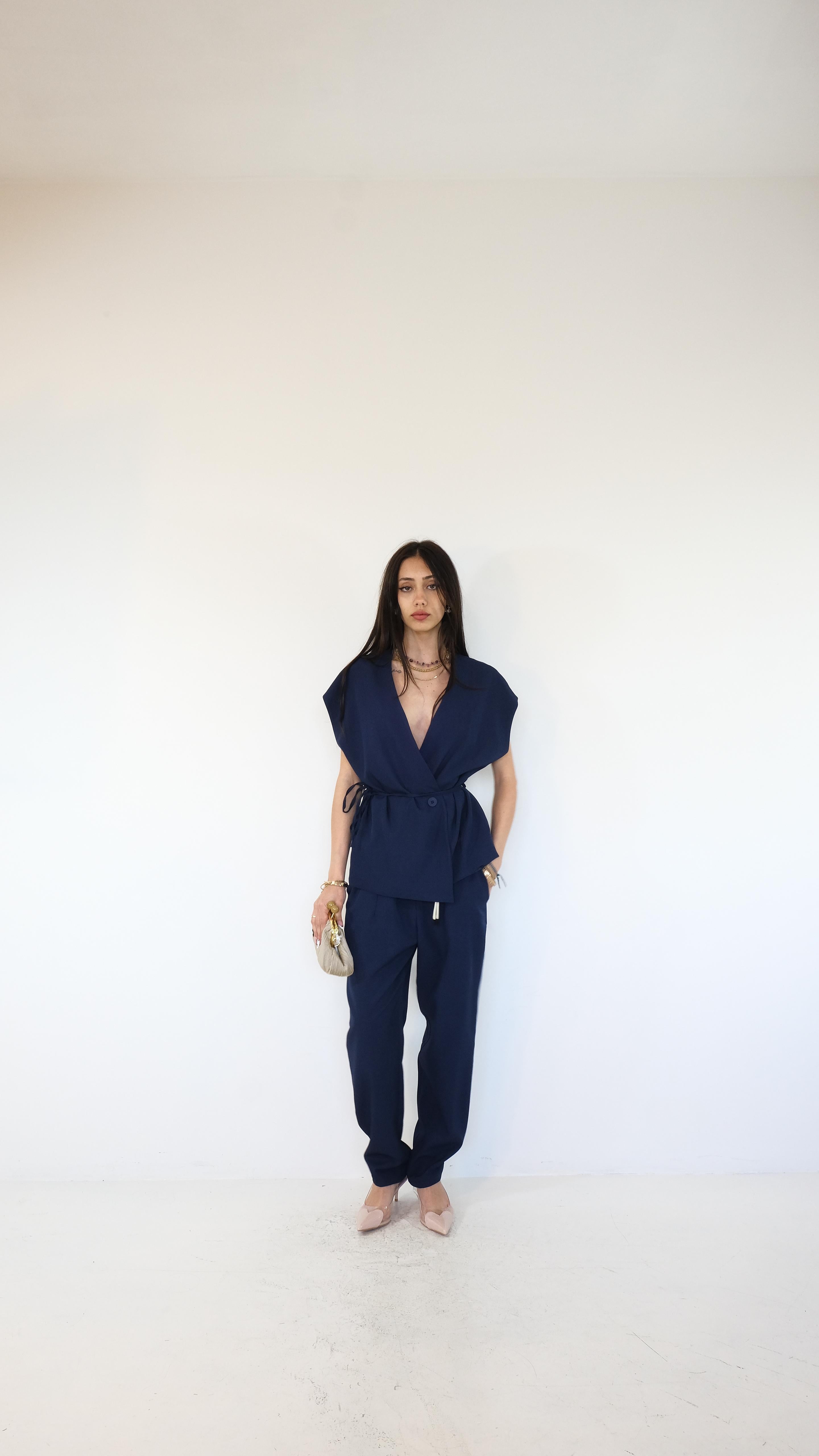 PANTALONE BLU 206336 NEW