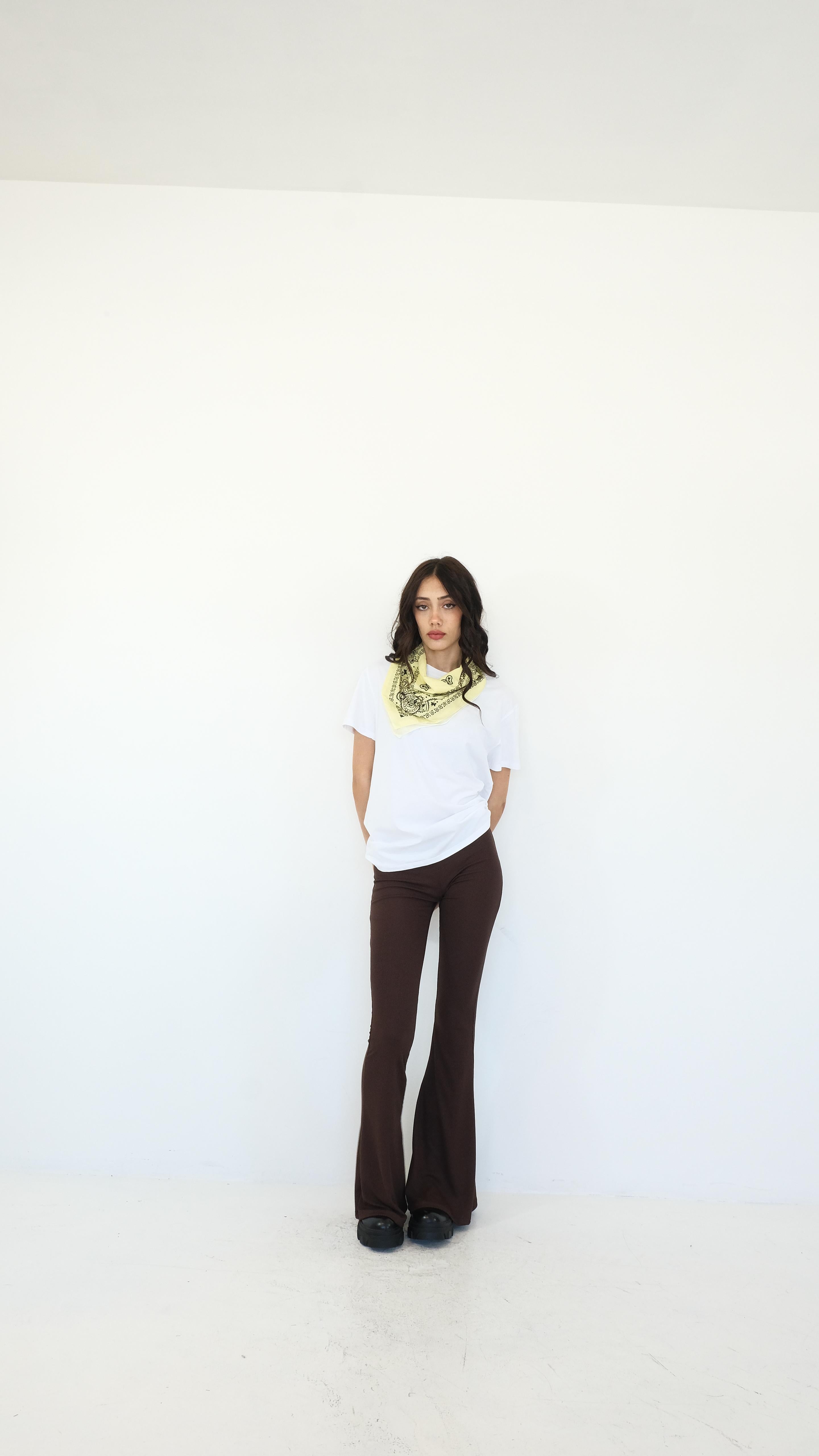 PANTALONE A COSTINE TRE COLORI L22266 NEW