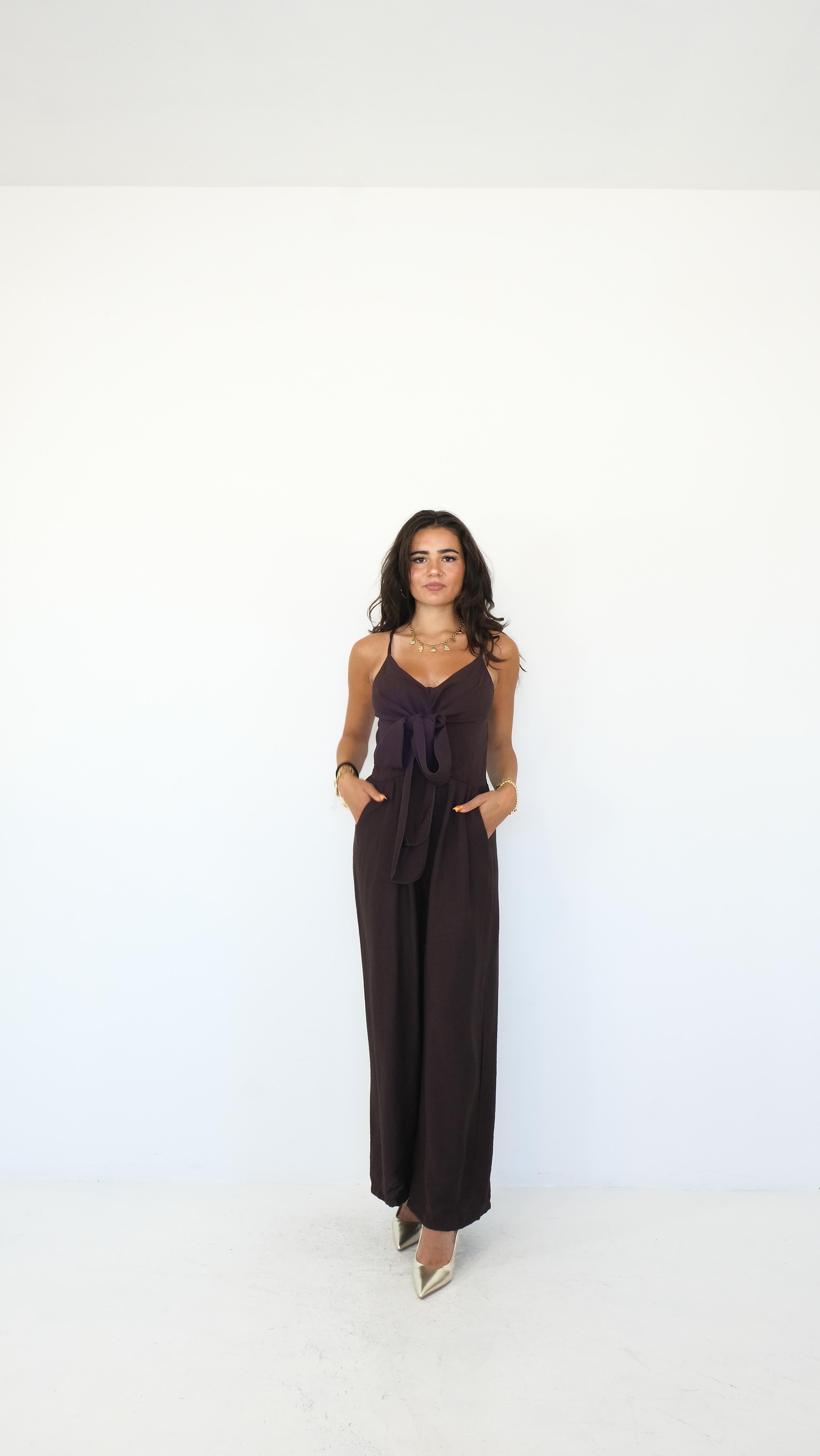 TUTA LUNGA MARRONE 37620 NEW