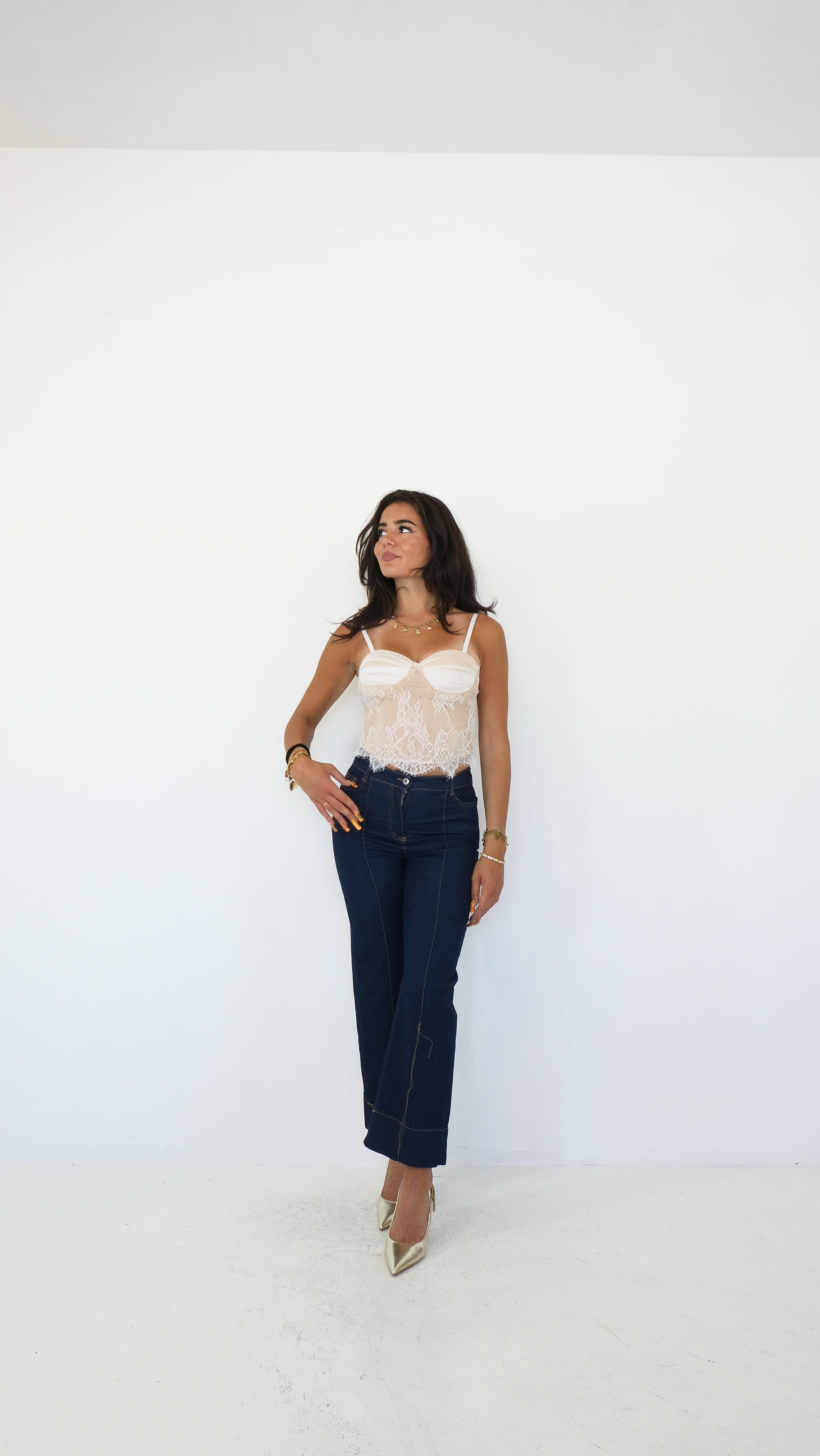 JEANS CON RISVOLTO 55061 NEW