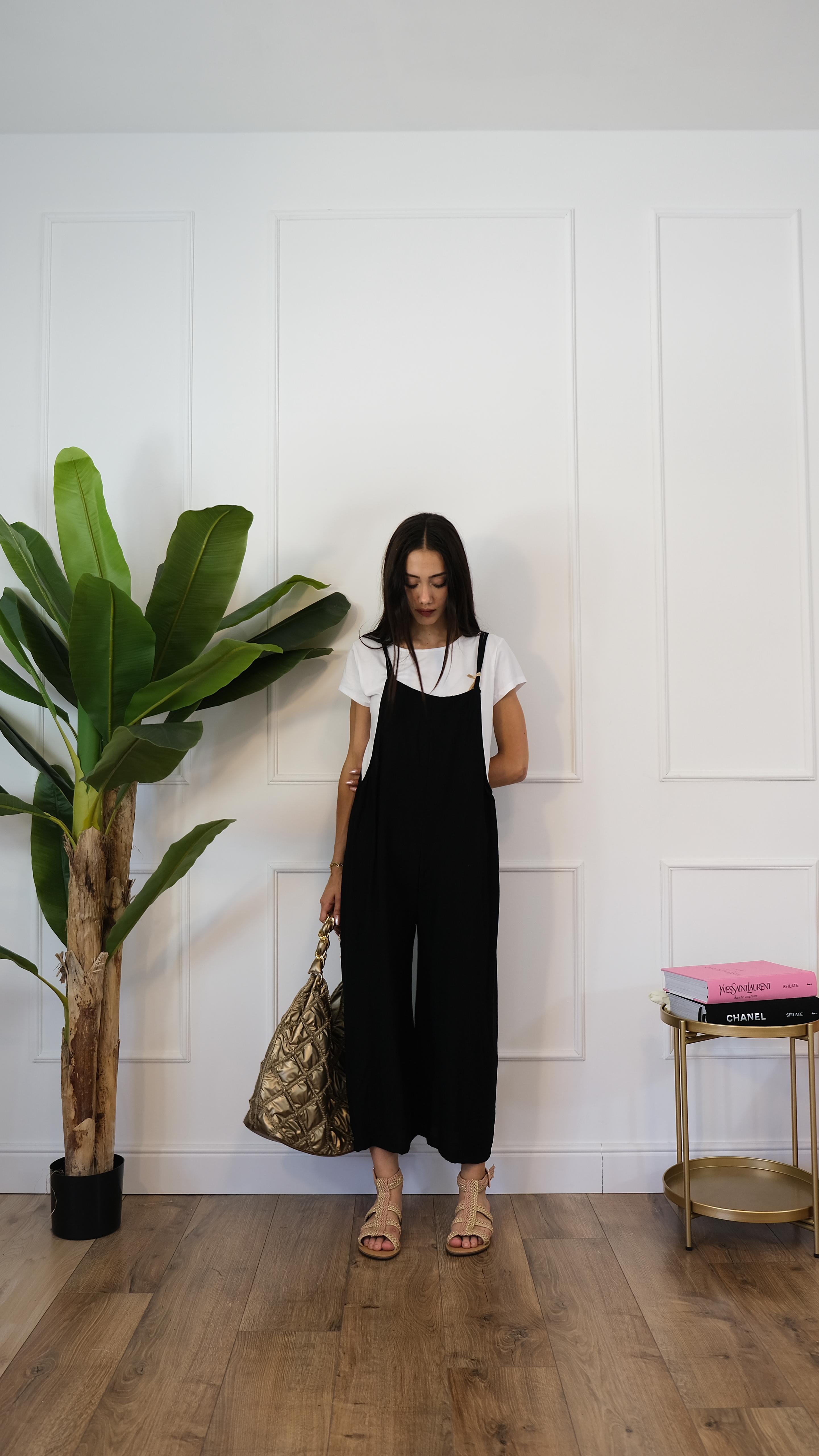 SALOPETTE OVER CON TSHIRT 95005 NEW